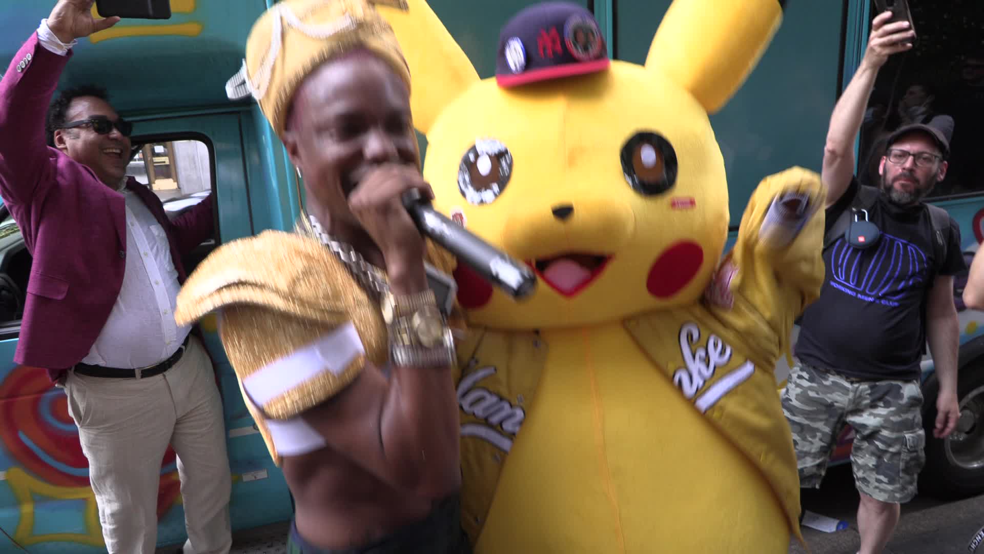 City Hall "Smoke Out" with Paperboy Prince