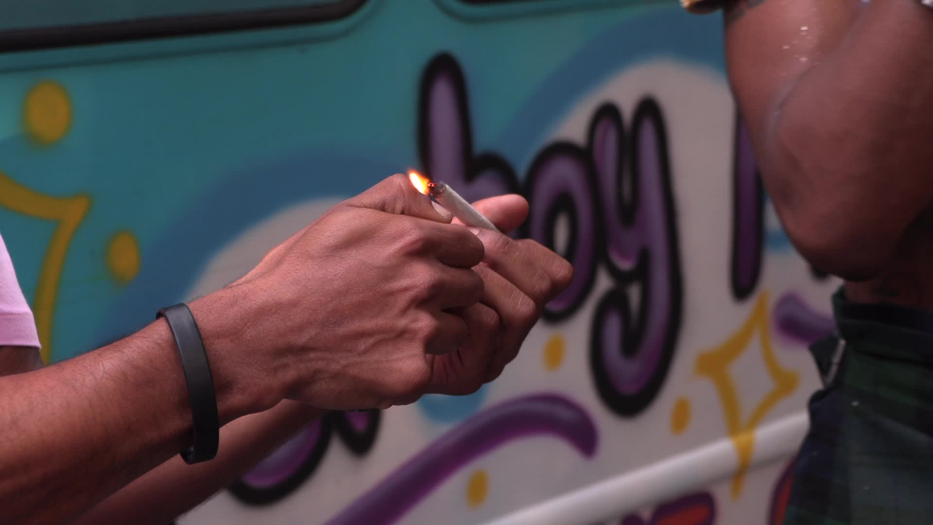 City Hall "Smoke Out" with Paperboy Prince