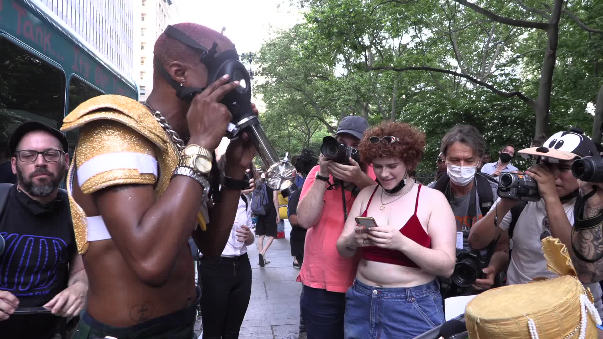 City Hall "Smoke Out" with Paperboy Prince