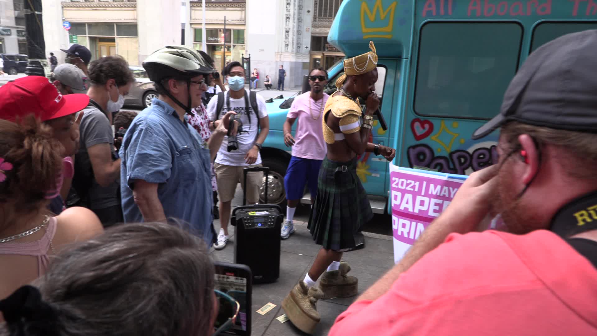 City Hall "Smoke Out" with Paperboy Prince