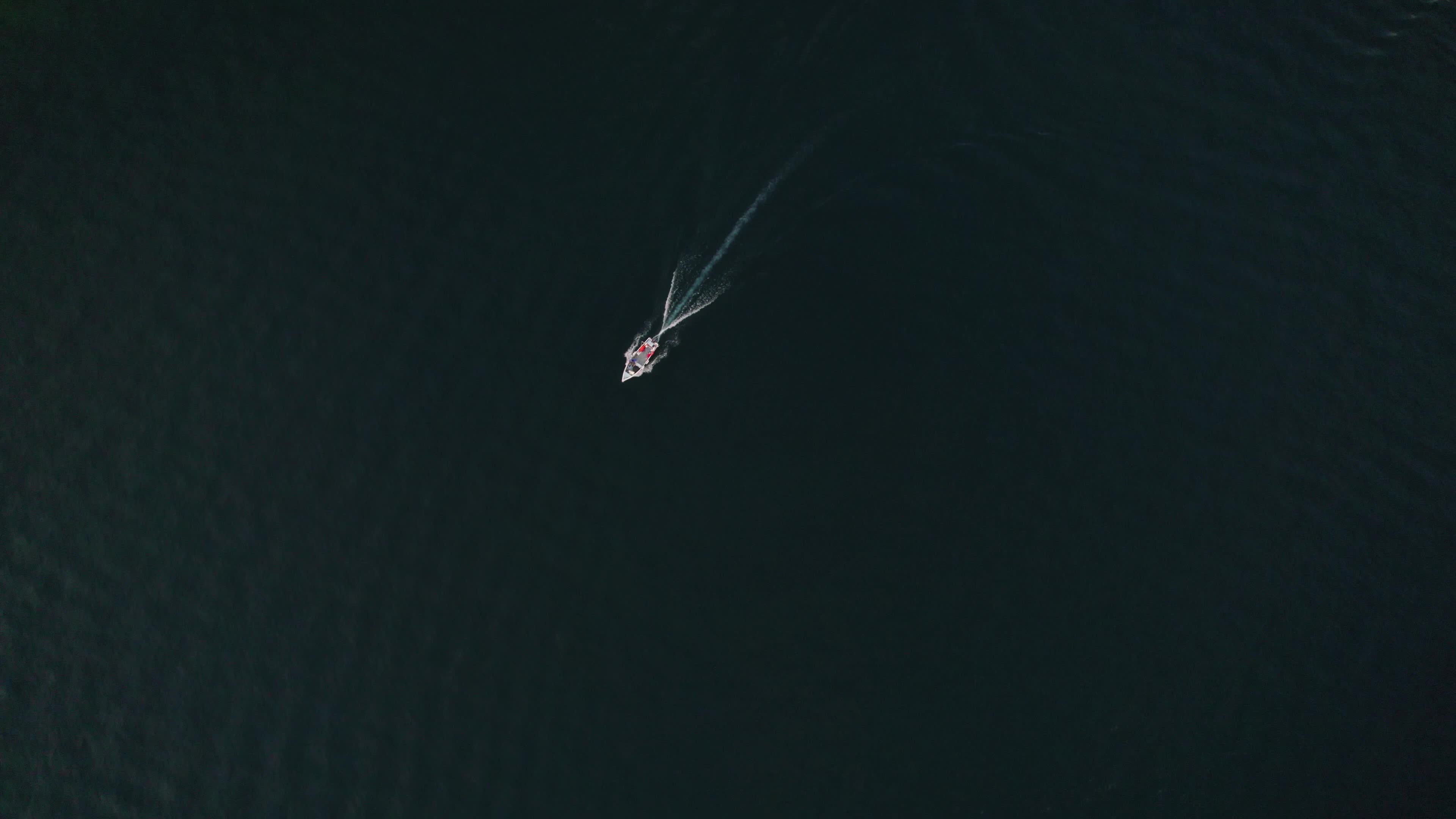 Aerial view of Lake Garda, Italy