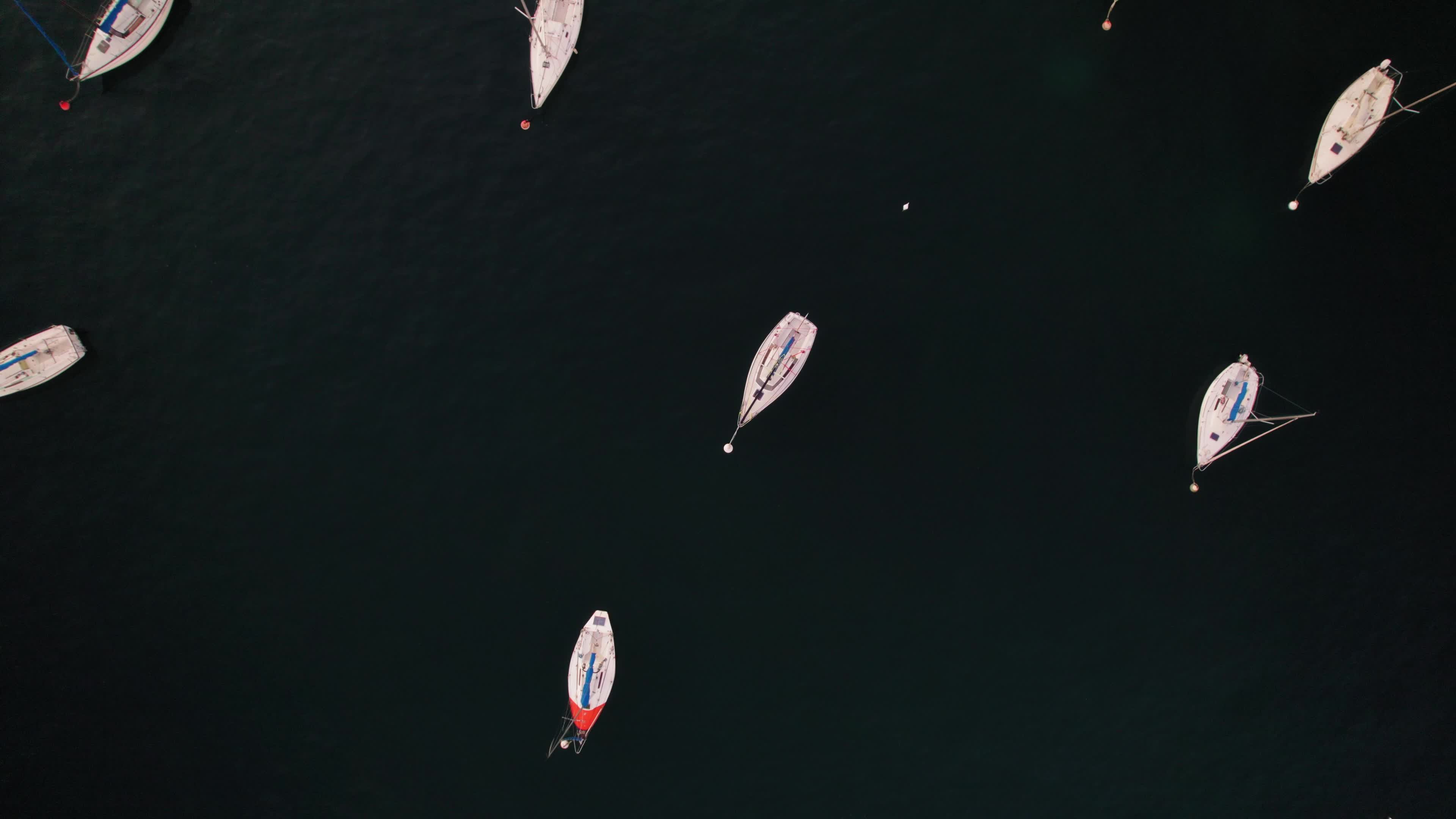 Aerial view of Lake Garda, Italy