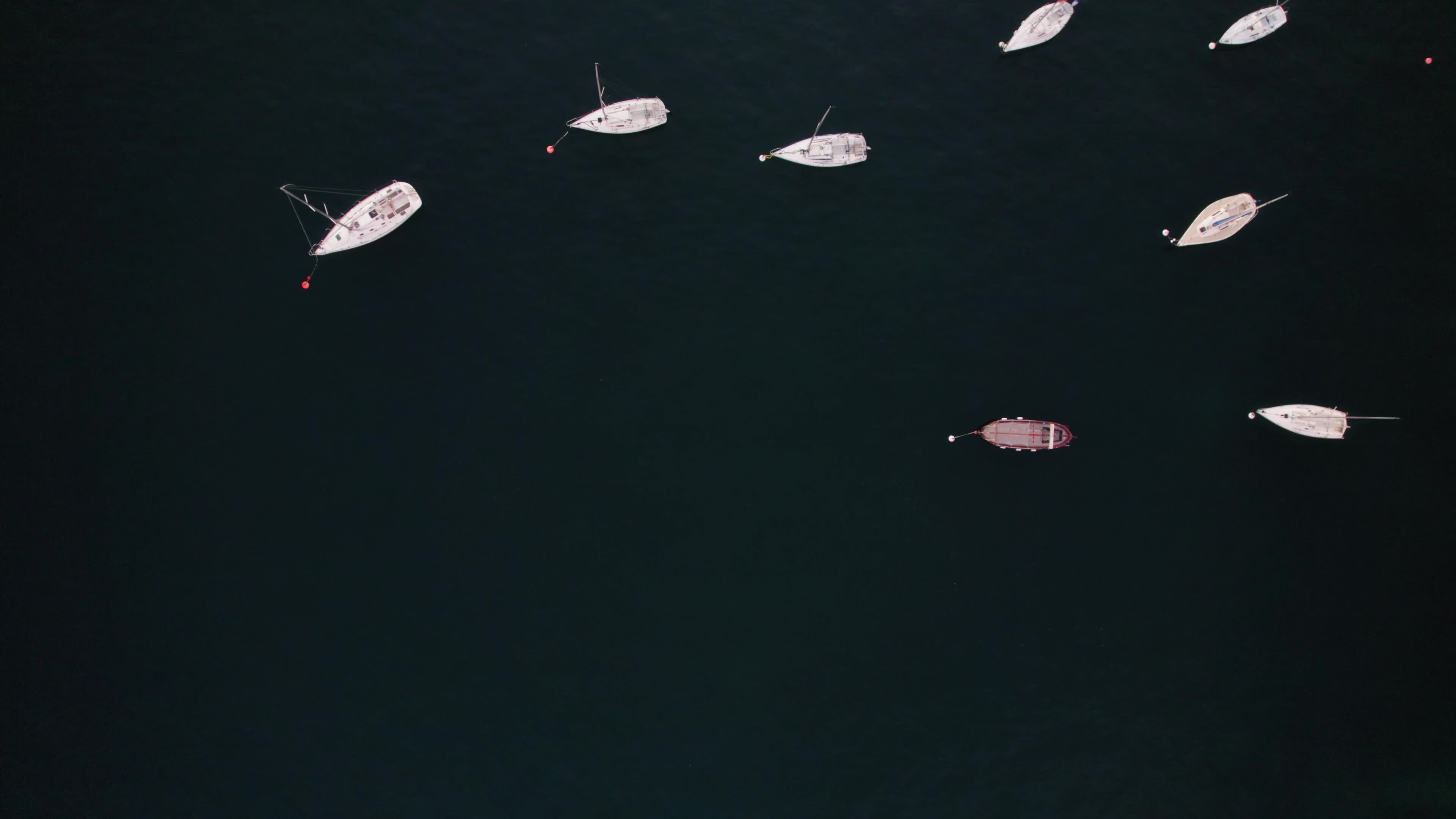 Aerial view of Lake Garda, Italy