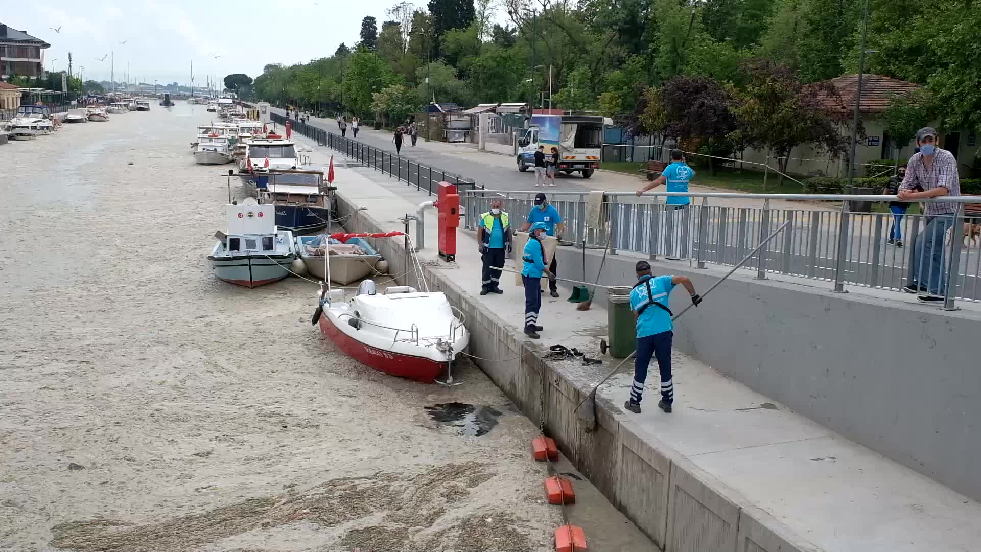 Marmara Sea Was Covered With Mucilage
