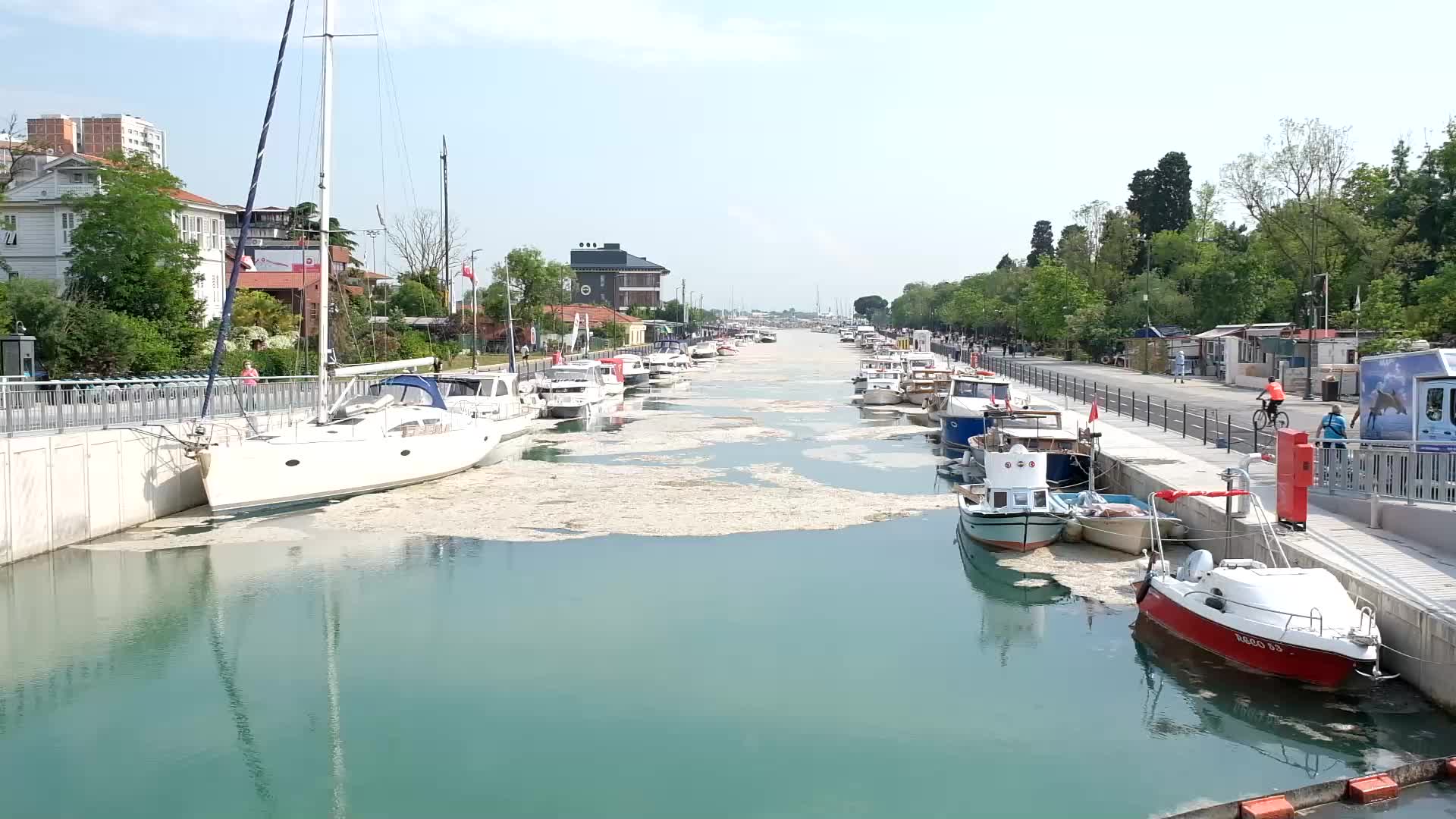 Marmara Sea Was Covered With Mucilage