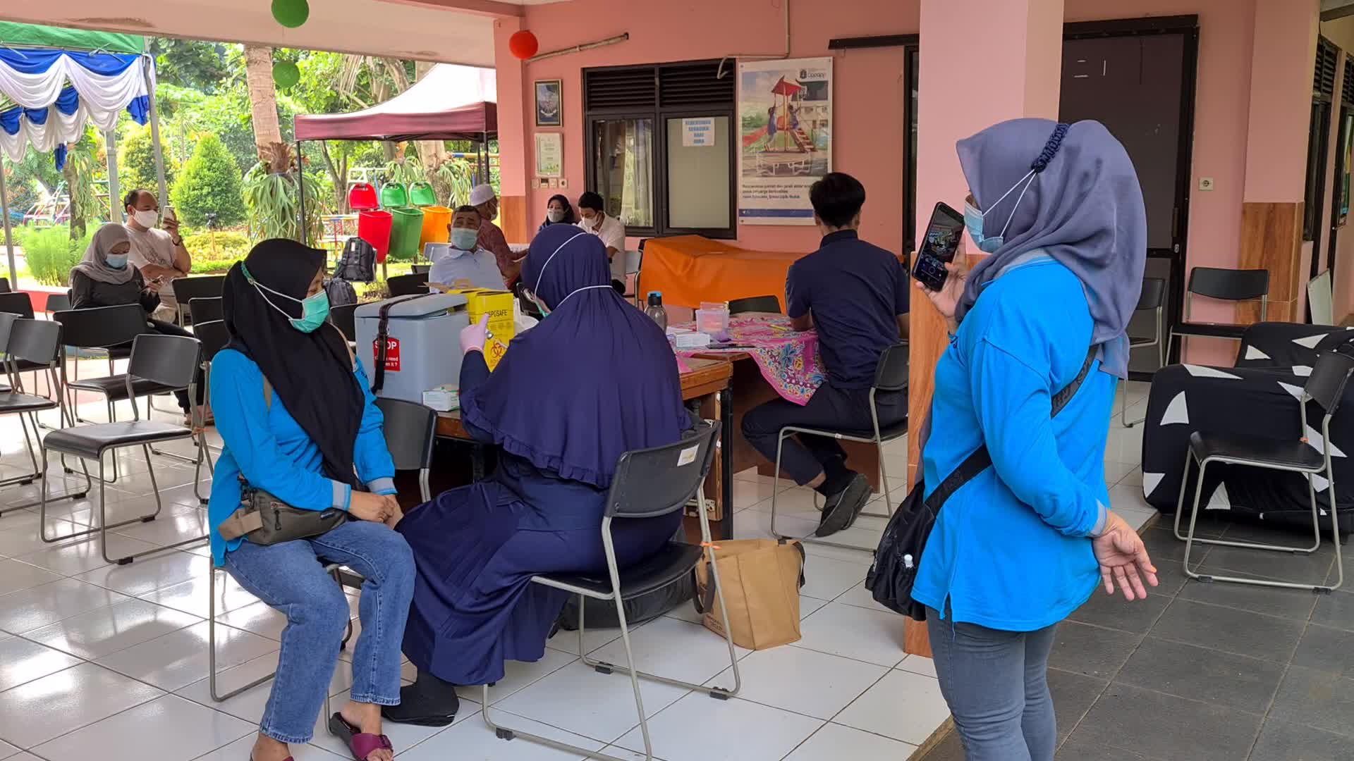 Coronavirus Vaccination In Indonesia