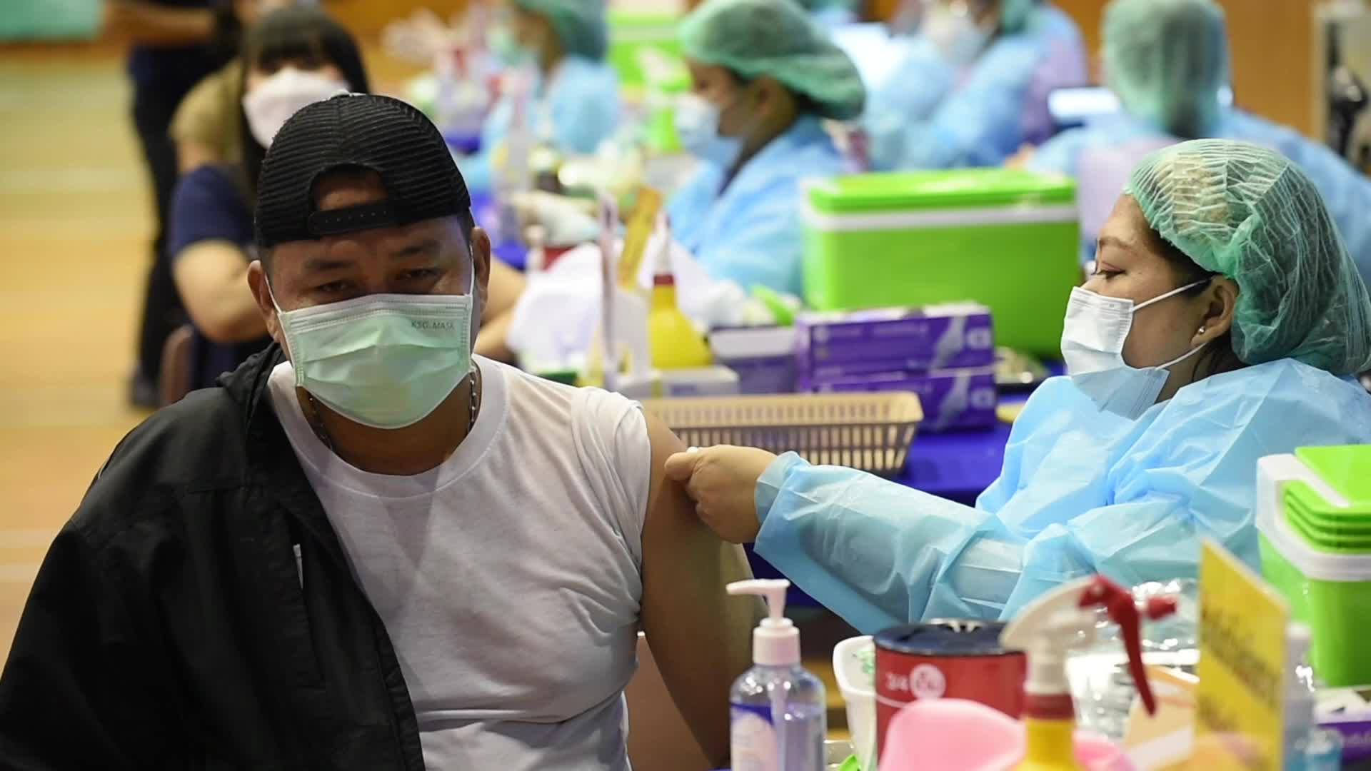 Mass vaccination against COVID-19 in Bangkok