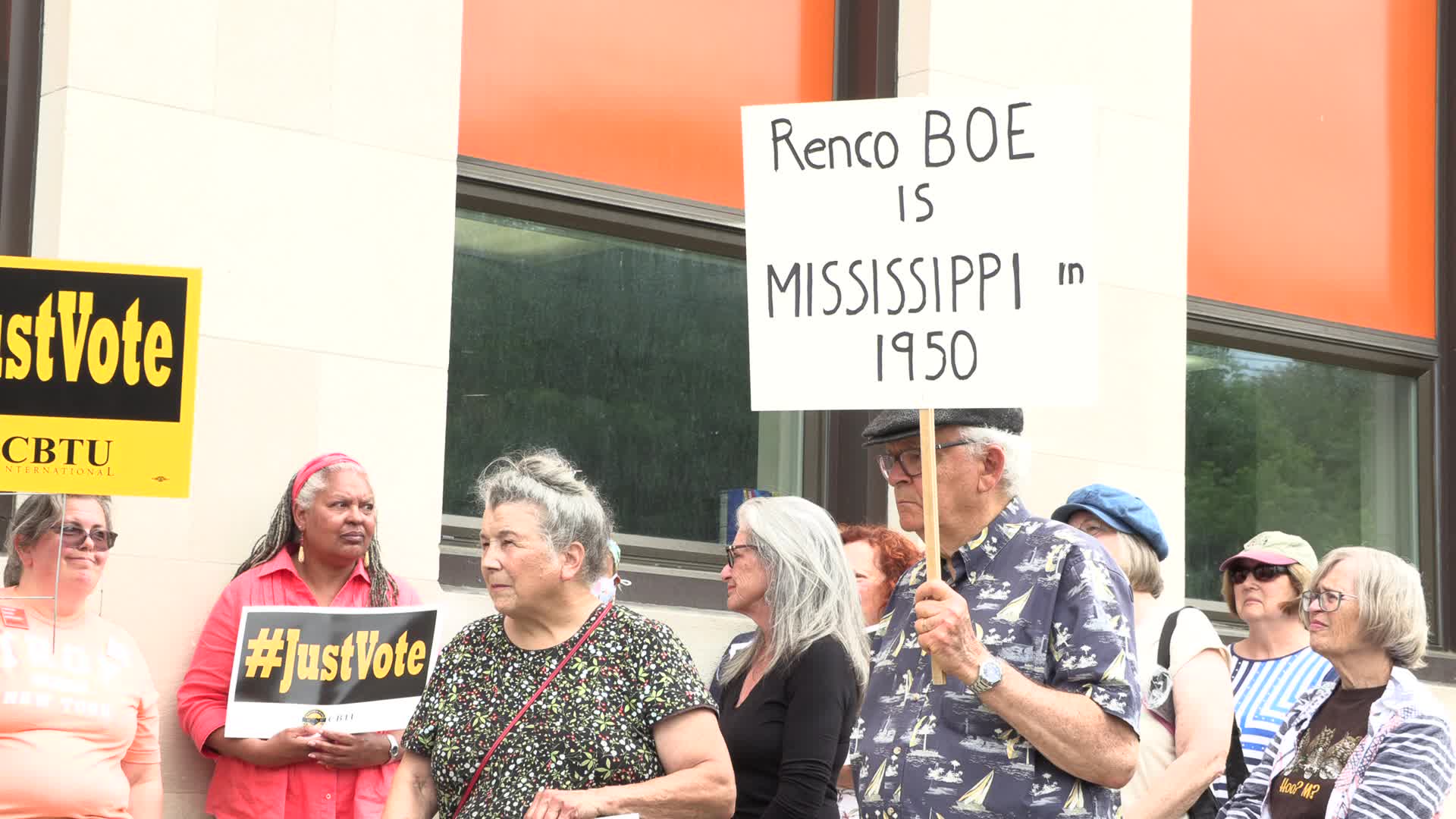 NAACP Voting Rights Rally in Troy, New York