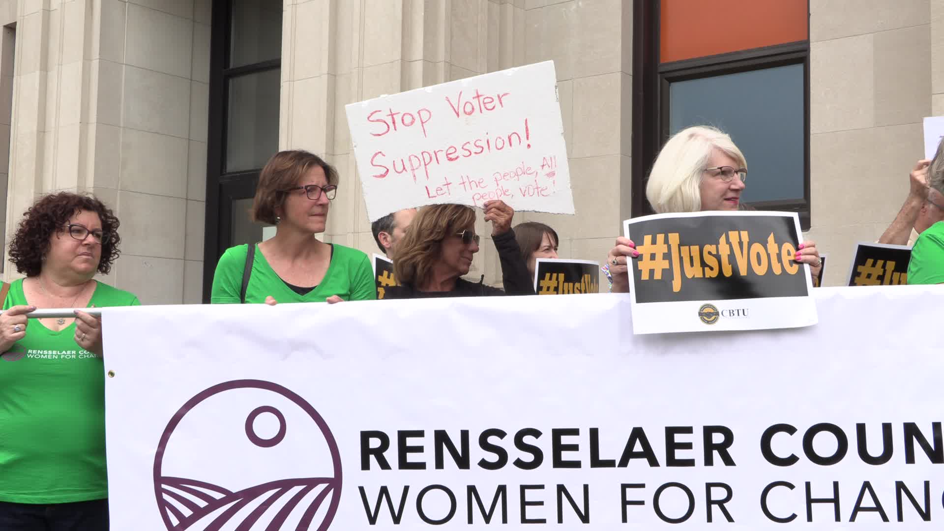 NAACP Voting Rights Rally in Troy, New York