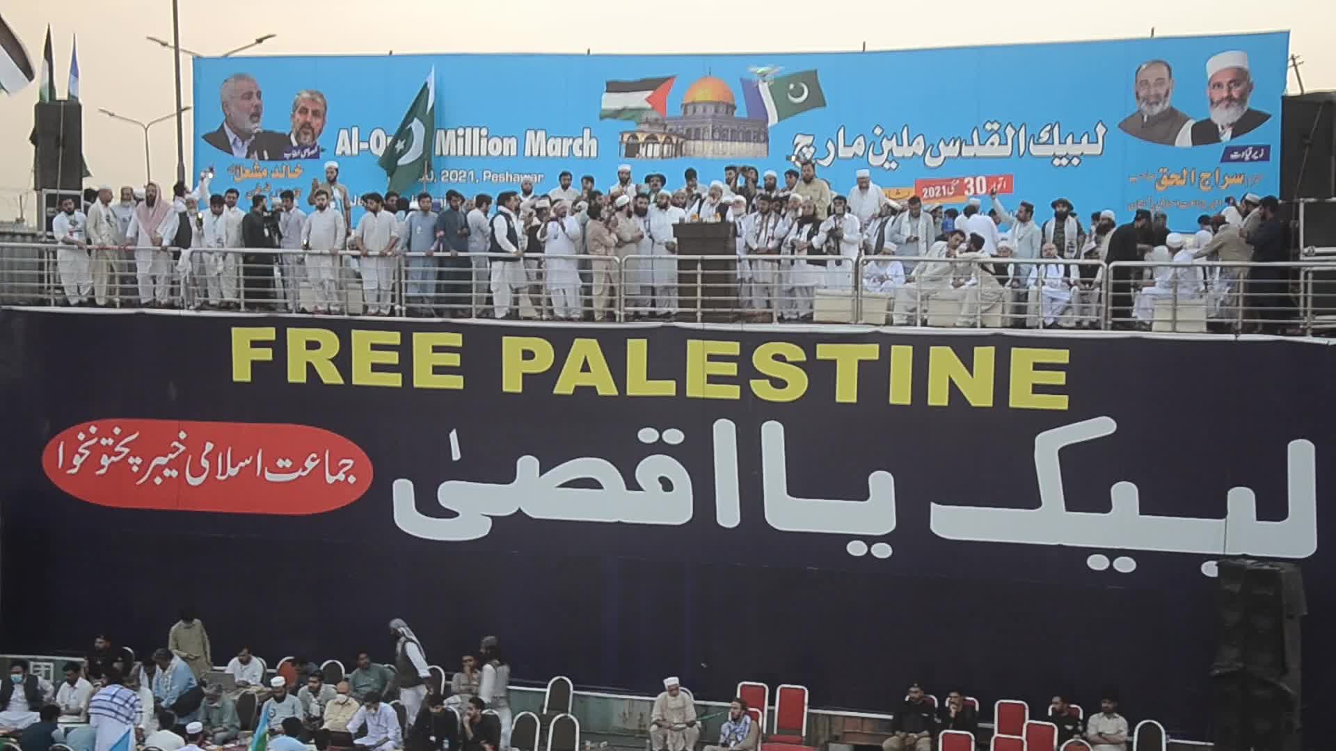 Pakistanis protest in support of Palestine