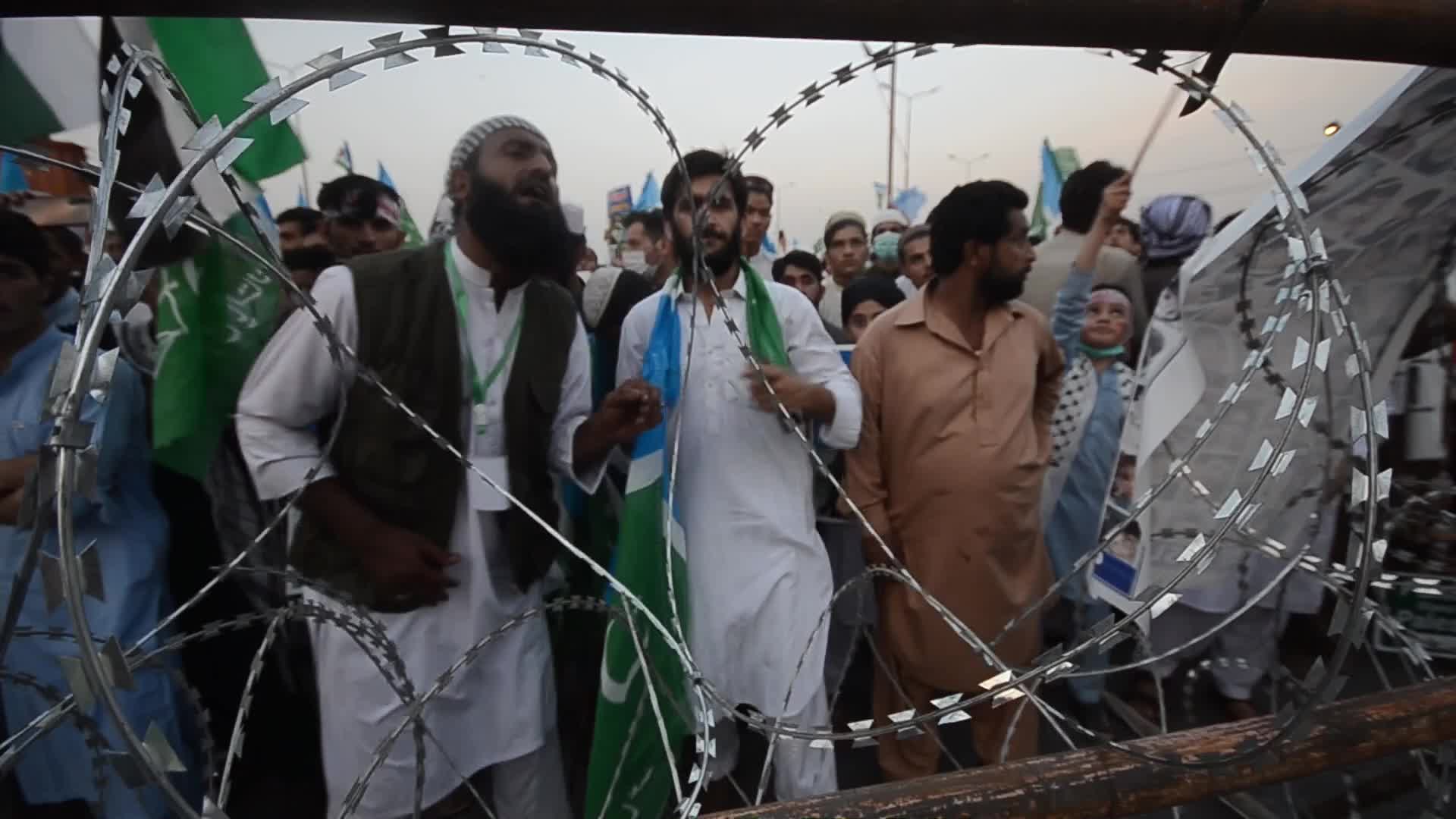 Pakistanis protest in support of Palestine
