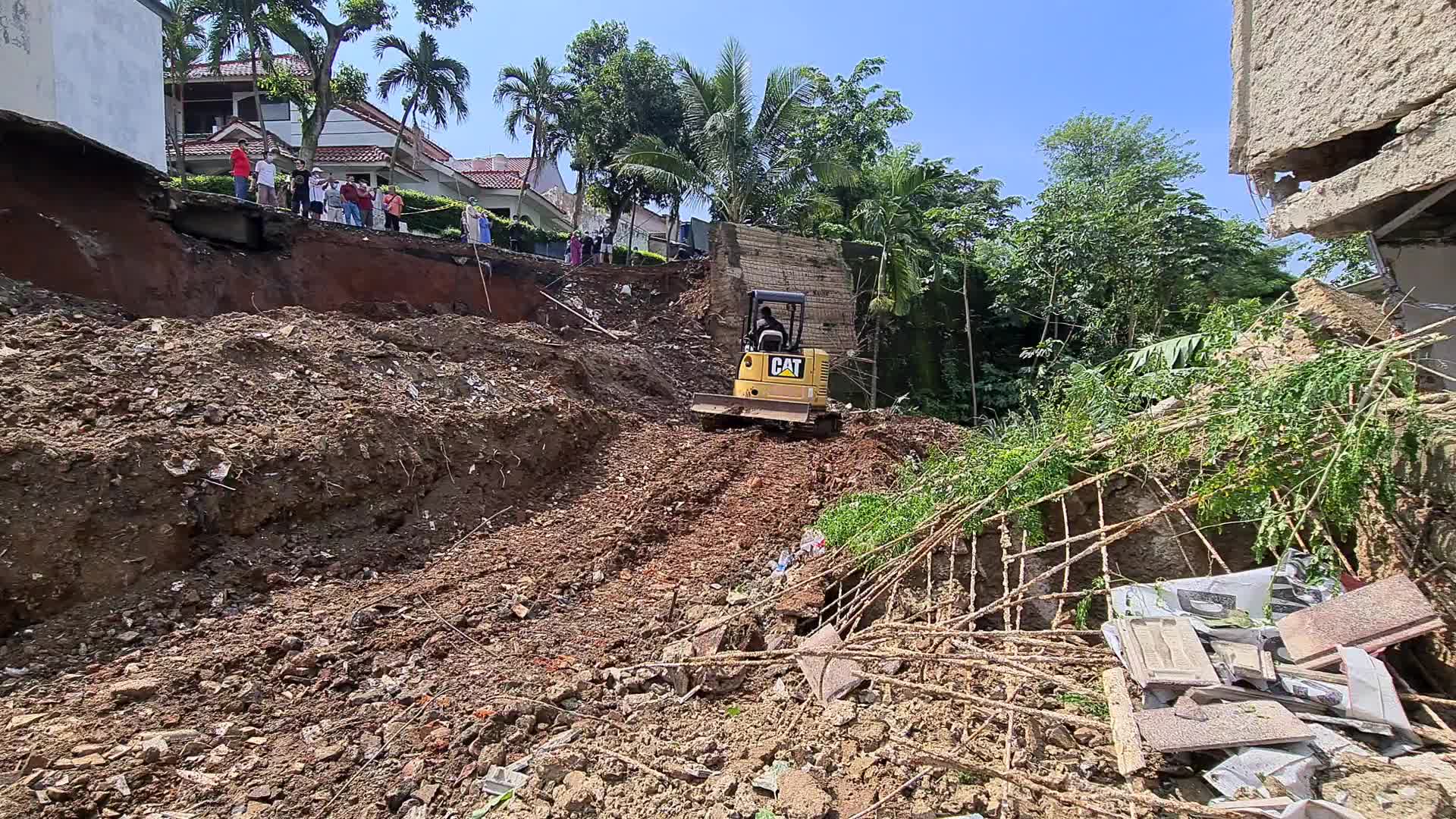 Landslide in Indonesia