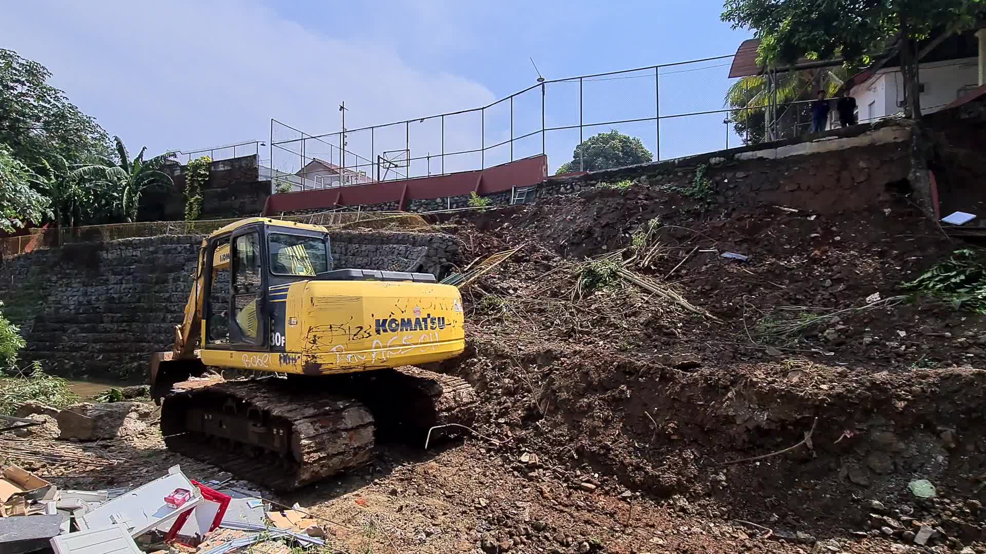 Landslide in Indonesia