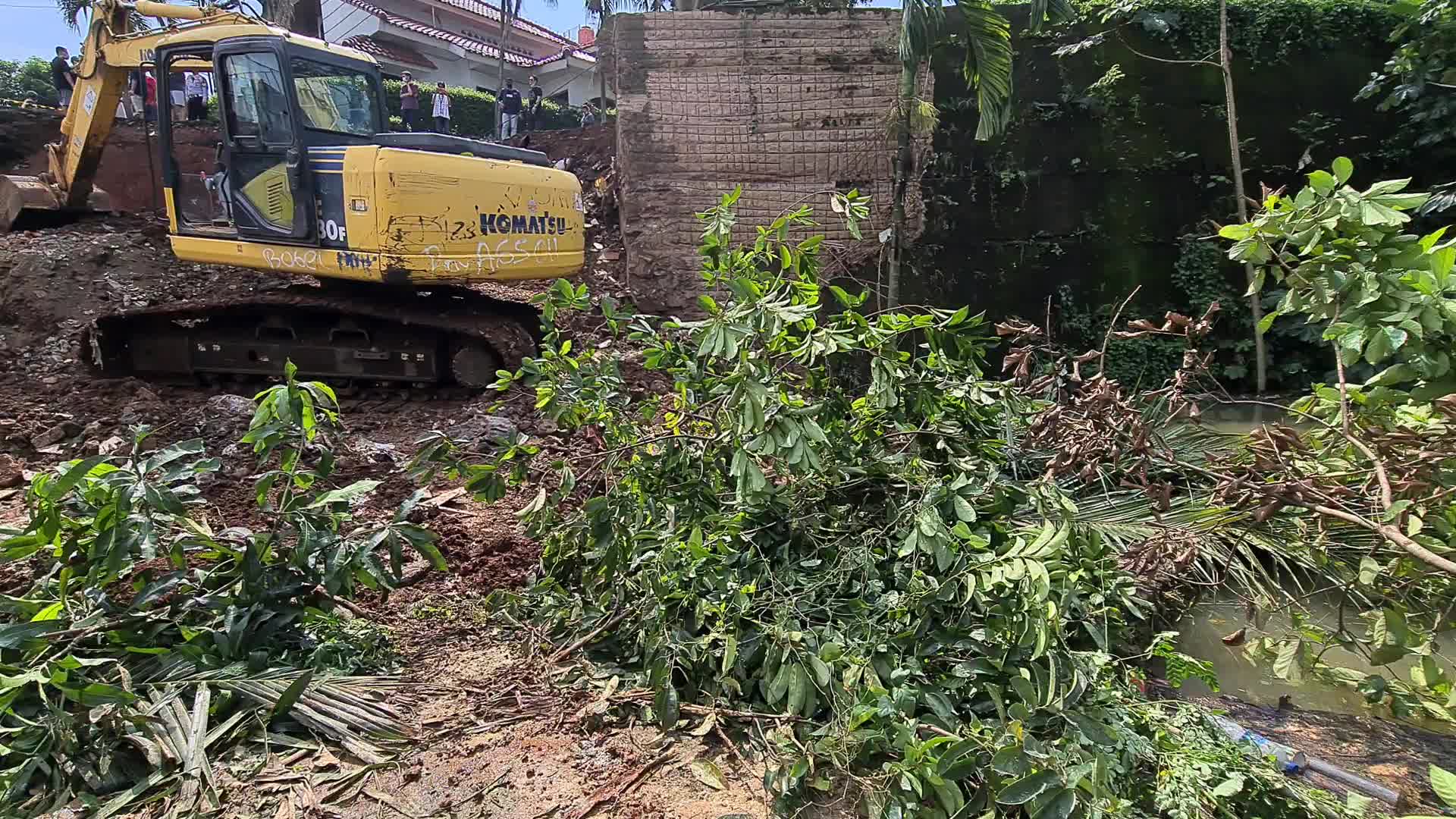 Landslide in Indonesia