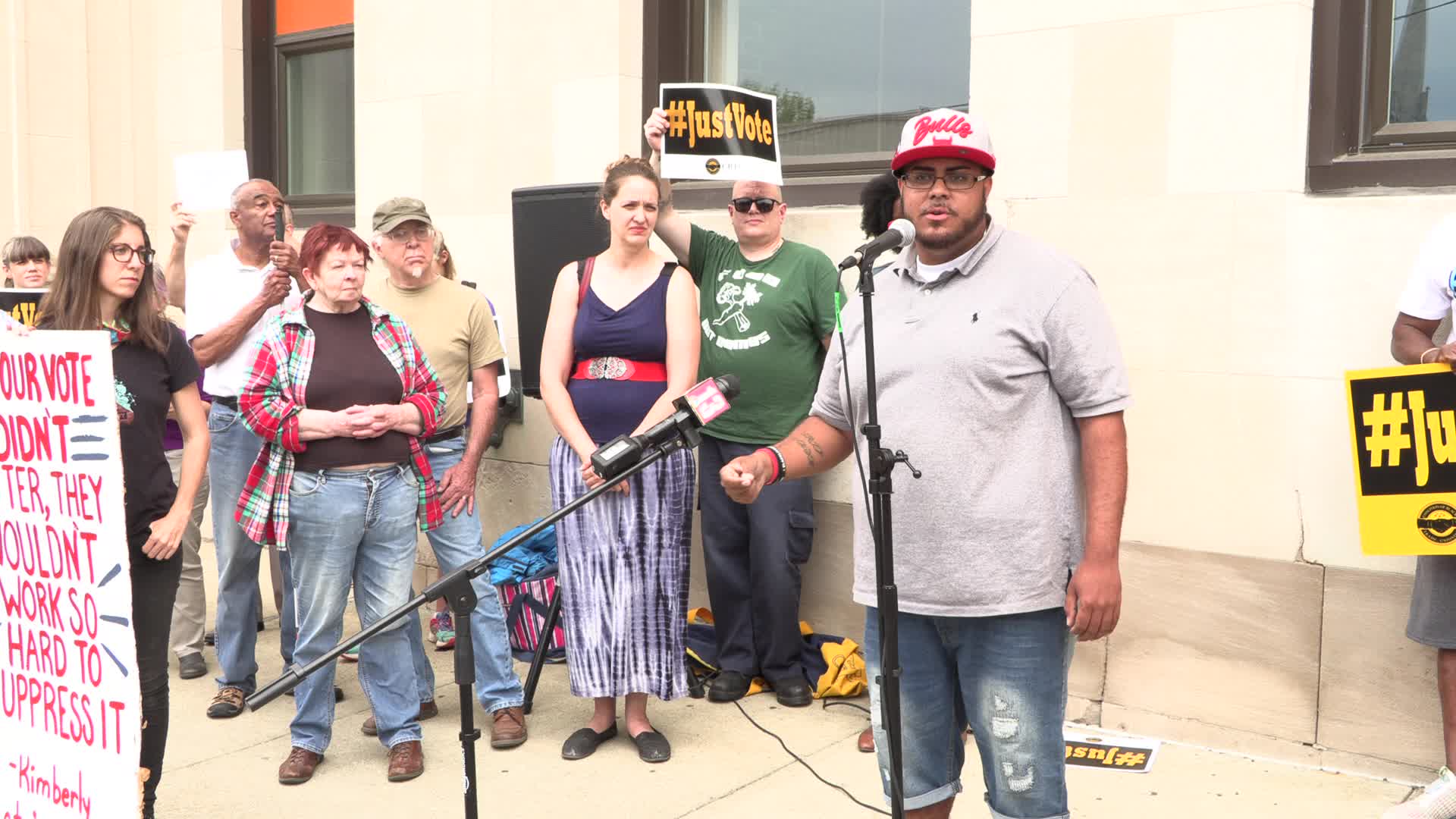 NAACP Voting Rights Rally in Troy, New York