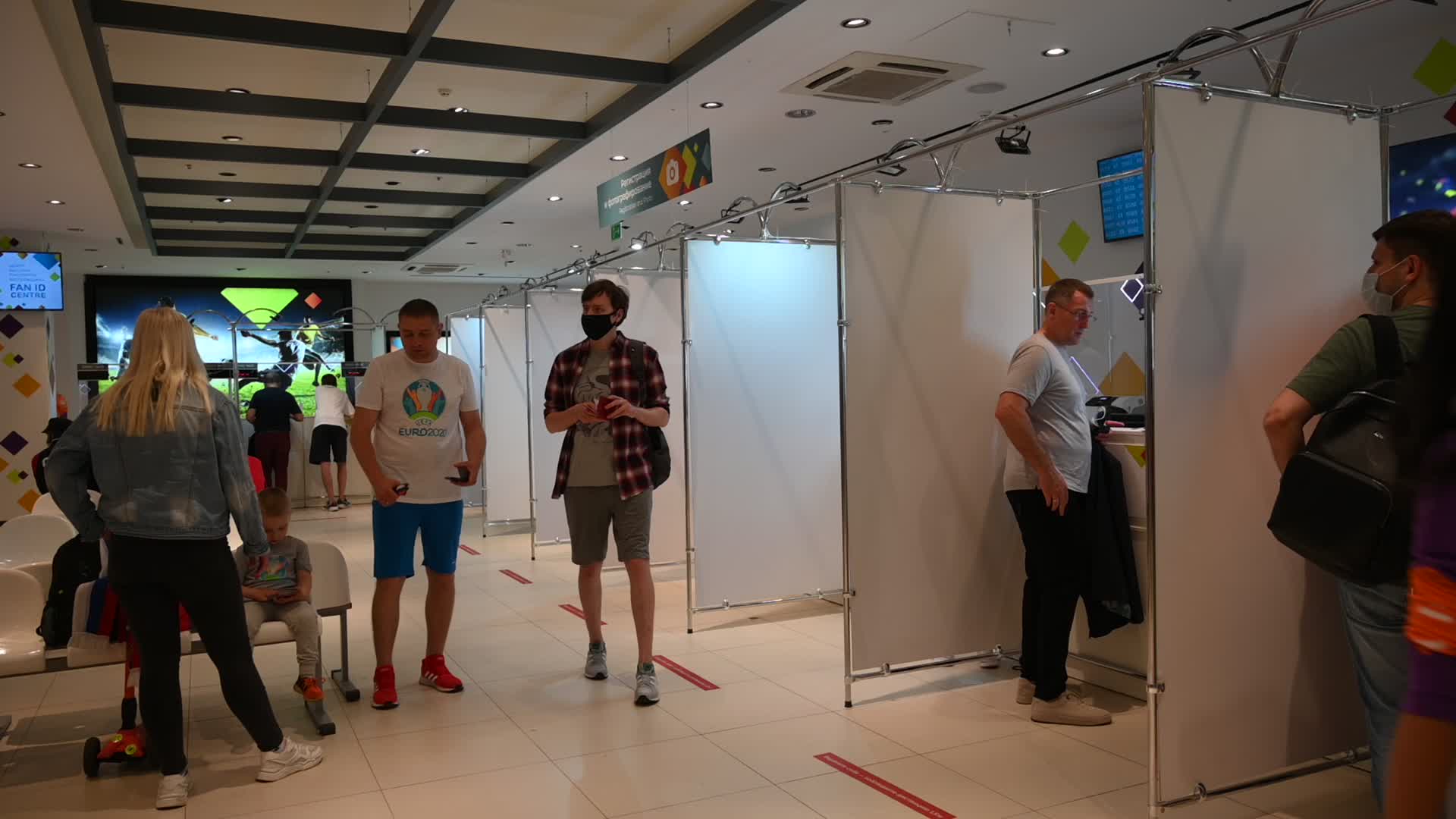 UEFA EURO 2020 atmosphere in Saint Petersburg
