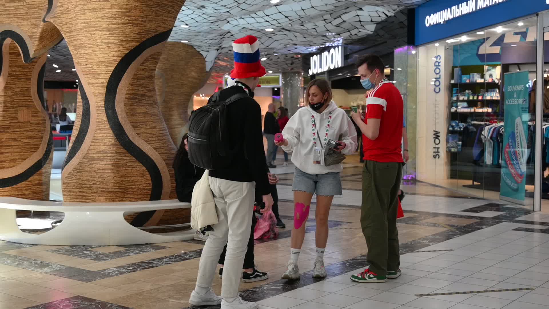 UEFA EURO 2020 atmosphere in Saint Petersburg