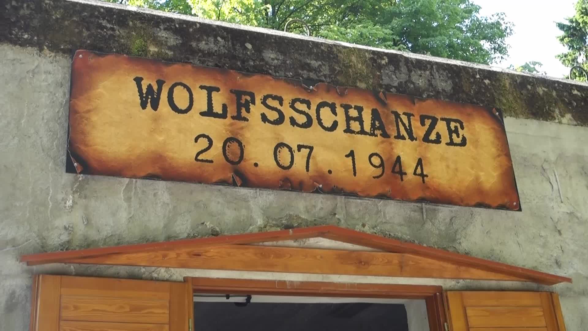 Wolfsschanze in Gierloz, Poland