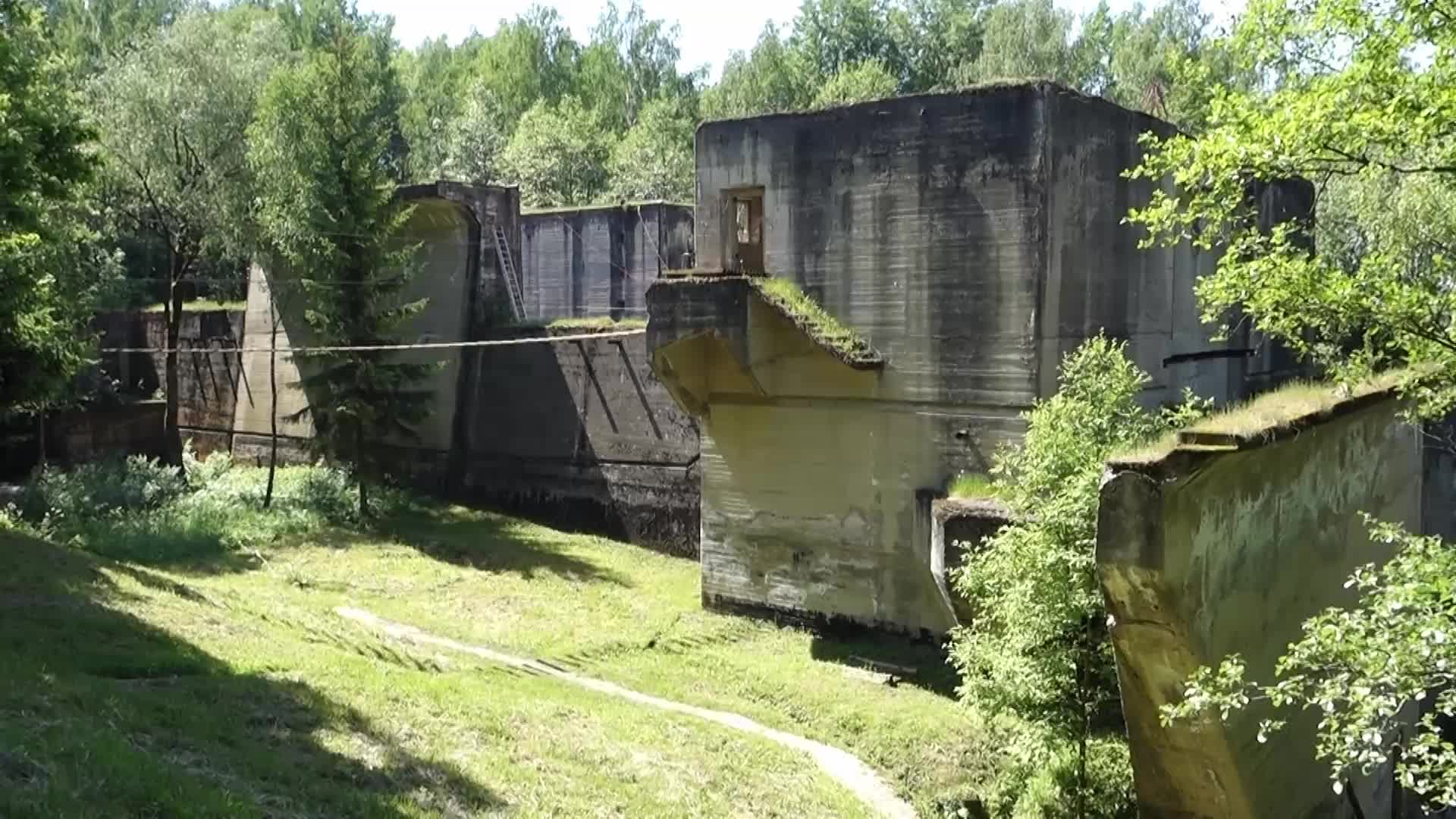Masurian Canal Lock In Lesniewo, Poland