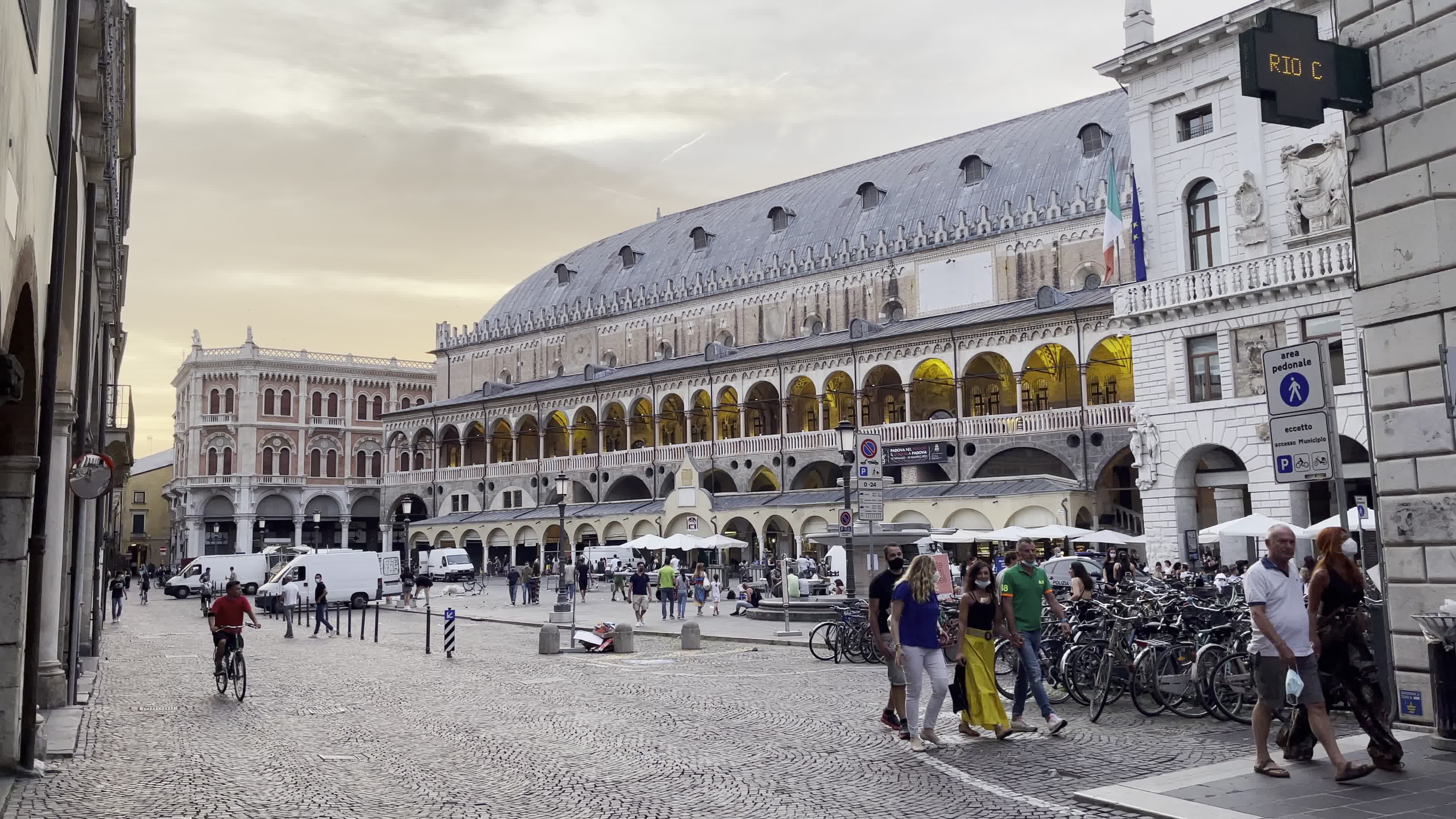 Daily life in Padua as Covid-19 restrictions easing