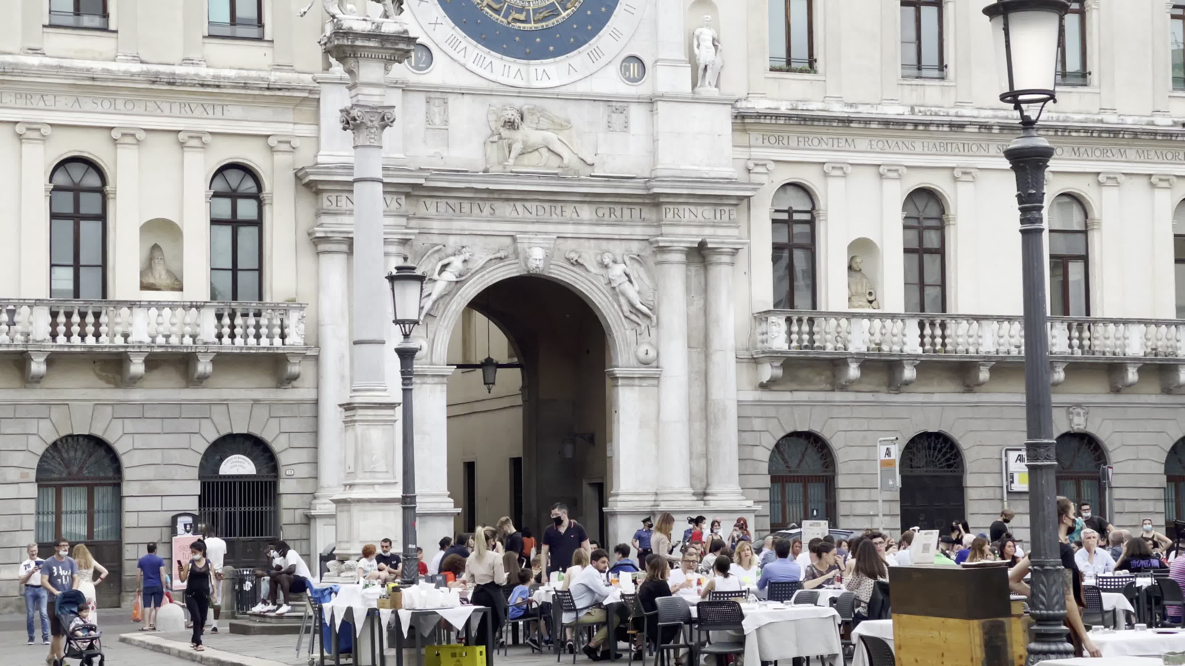 Daily life in Padua as Covid-19 restrictions easing