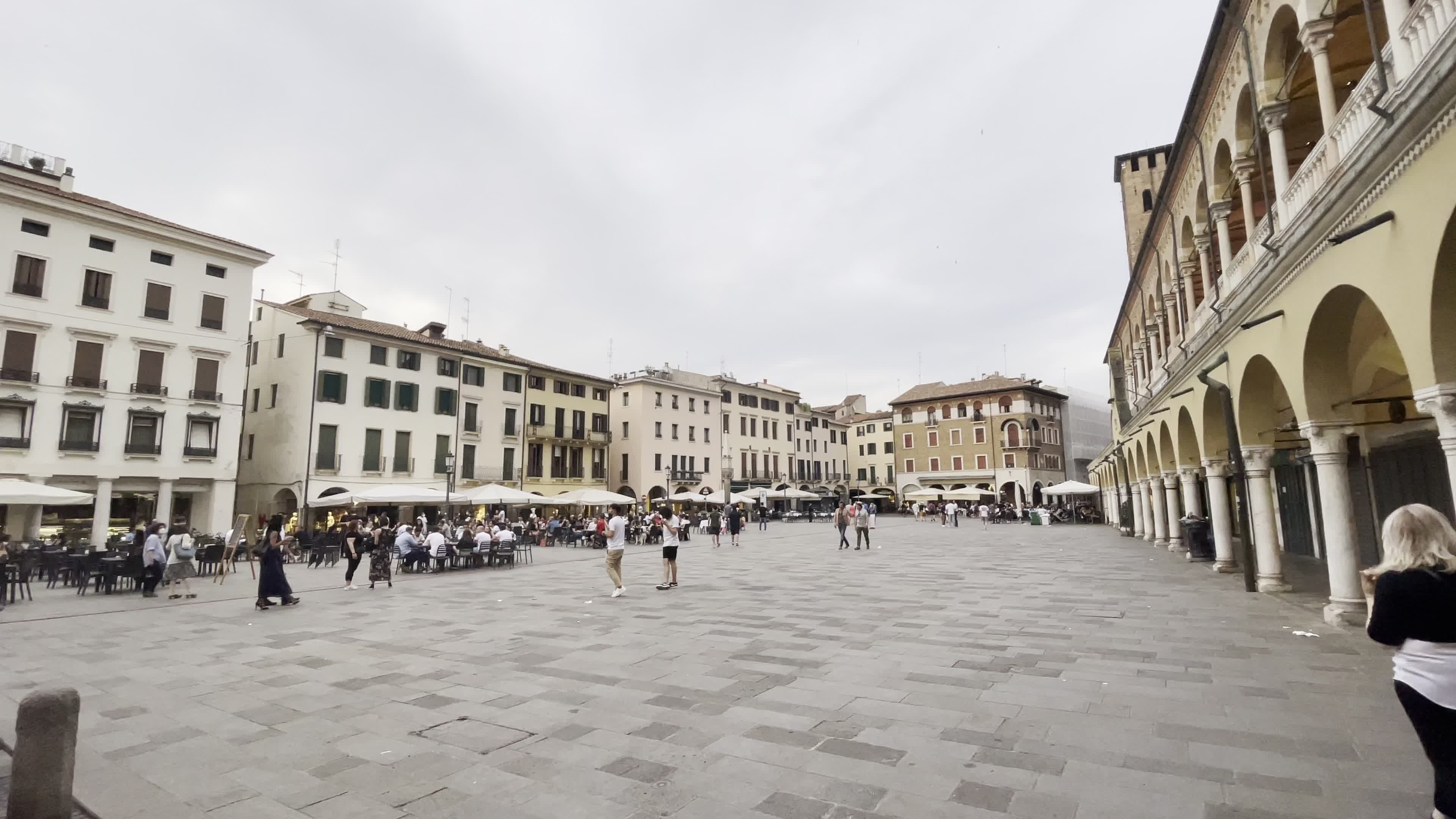 Daily life in Padua as Covid-19 restrictions easing