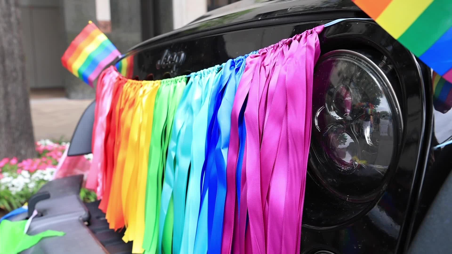 LGBTQ "Pridemobile" parade and march in Washington D.C.