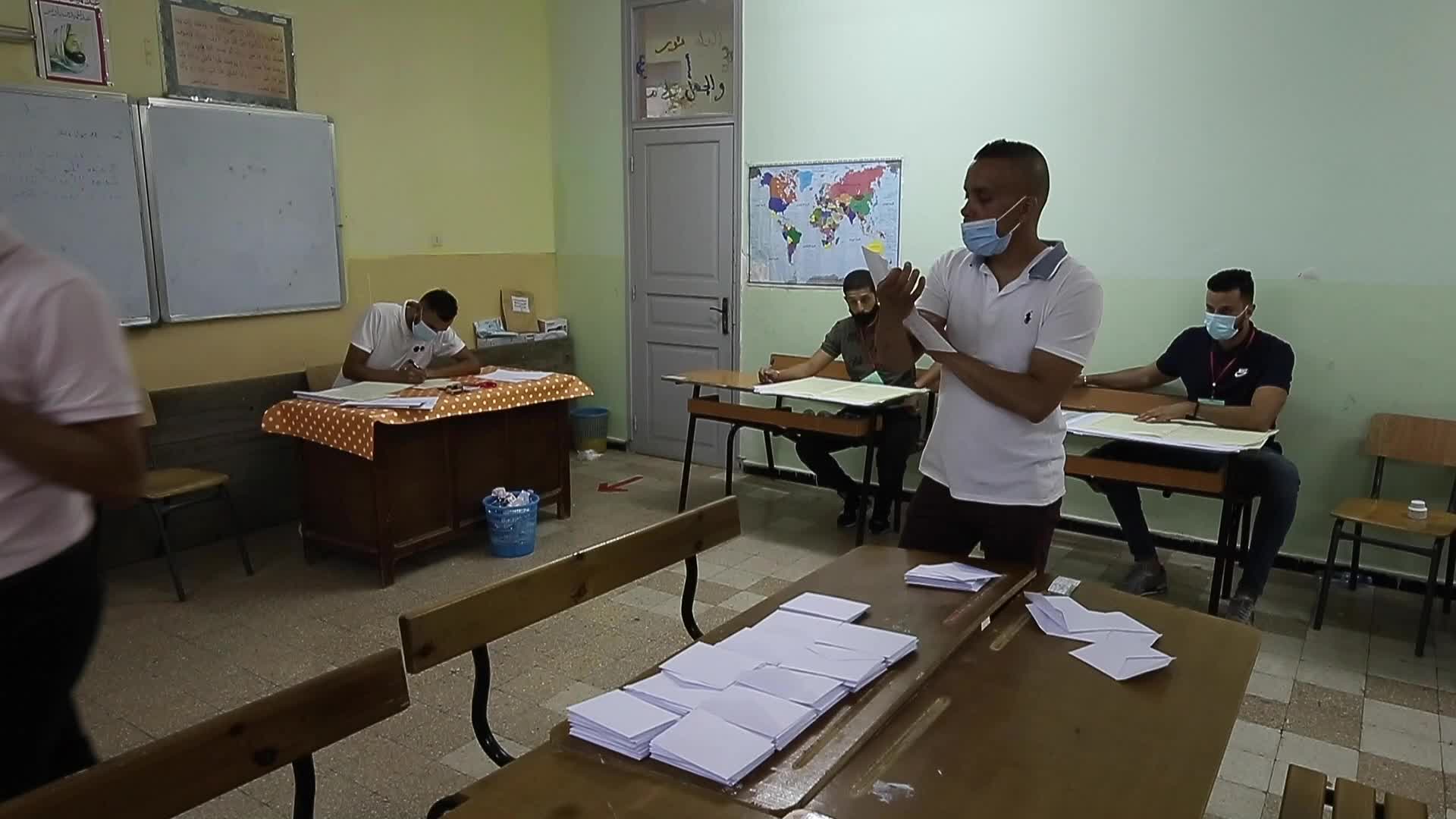 Algeria's parliamentary election, in Algiers