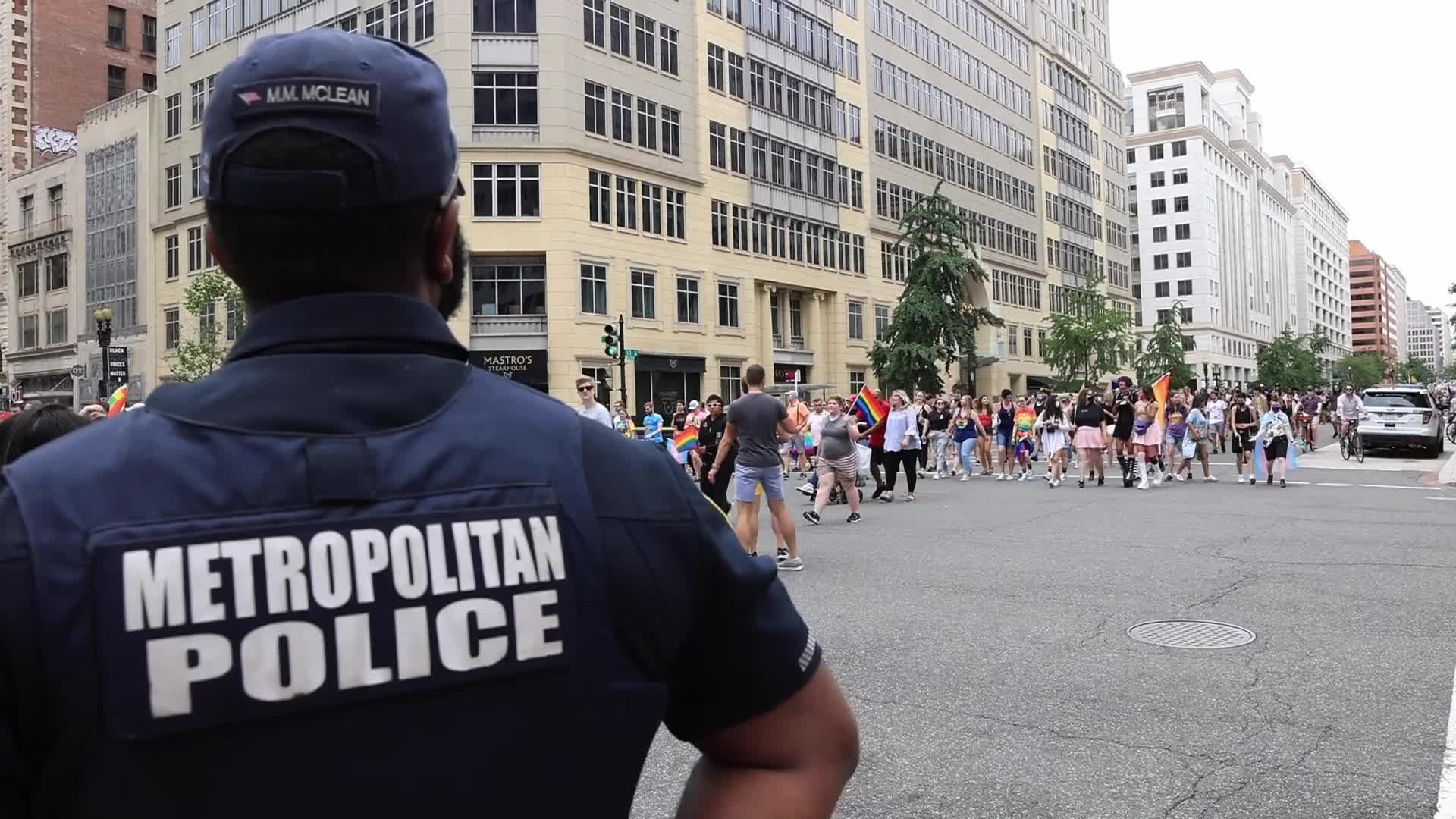 LGBTQ "Pridemobile" parade and march in Washington D.C.