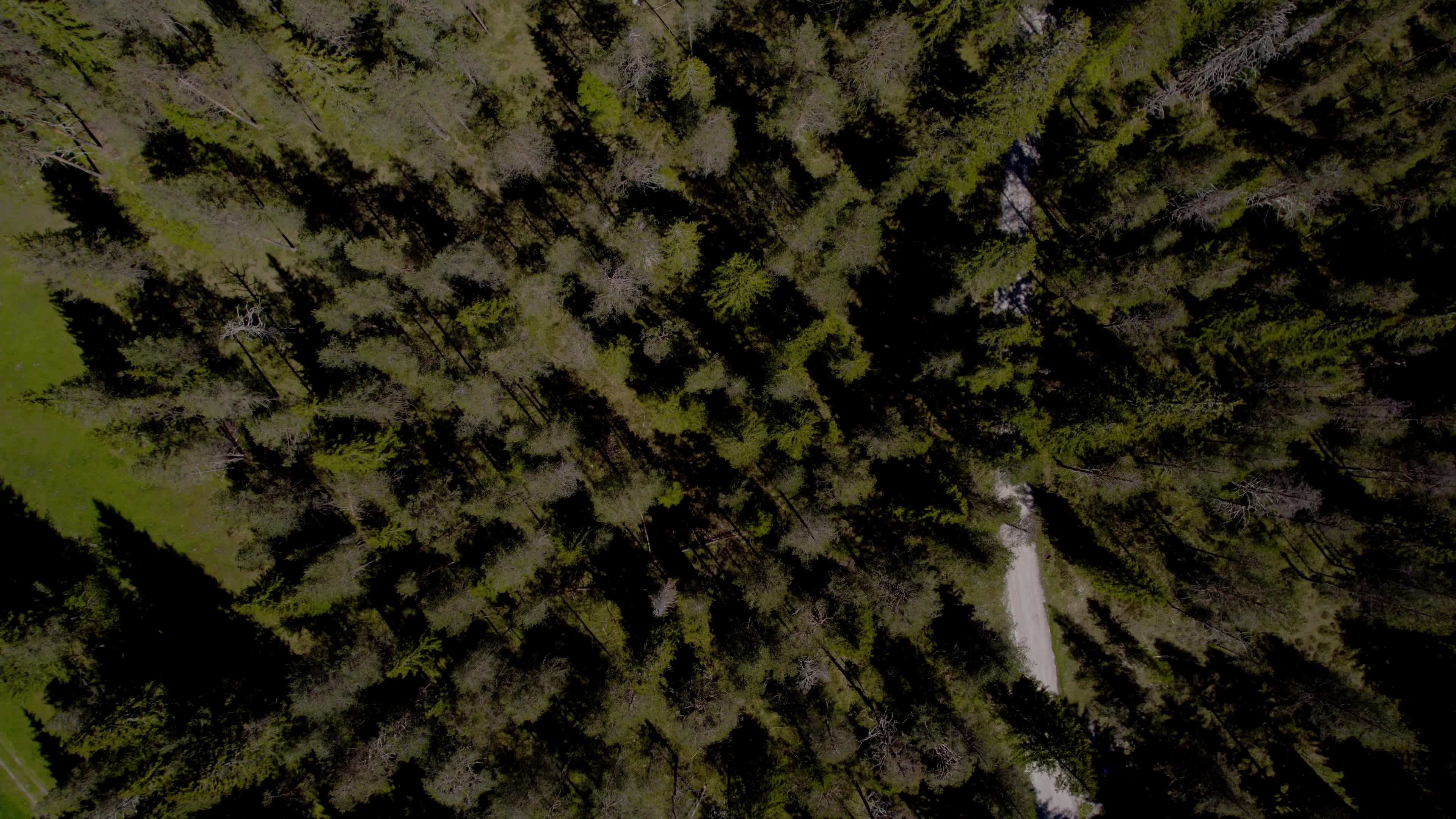 Drone View Of Italian Alps
