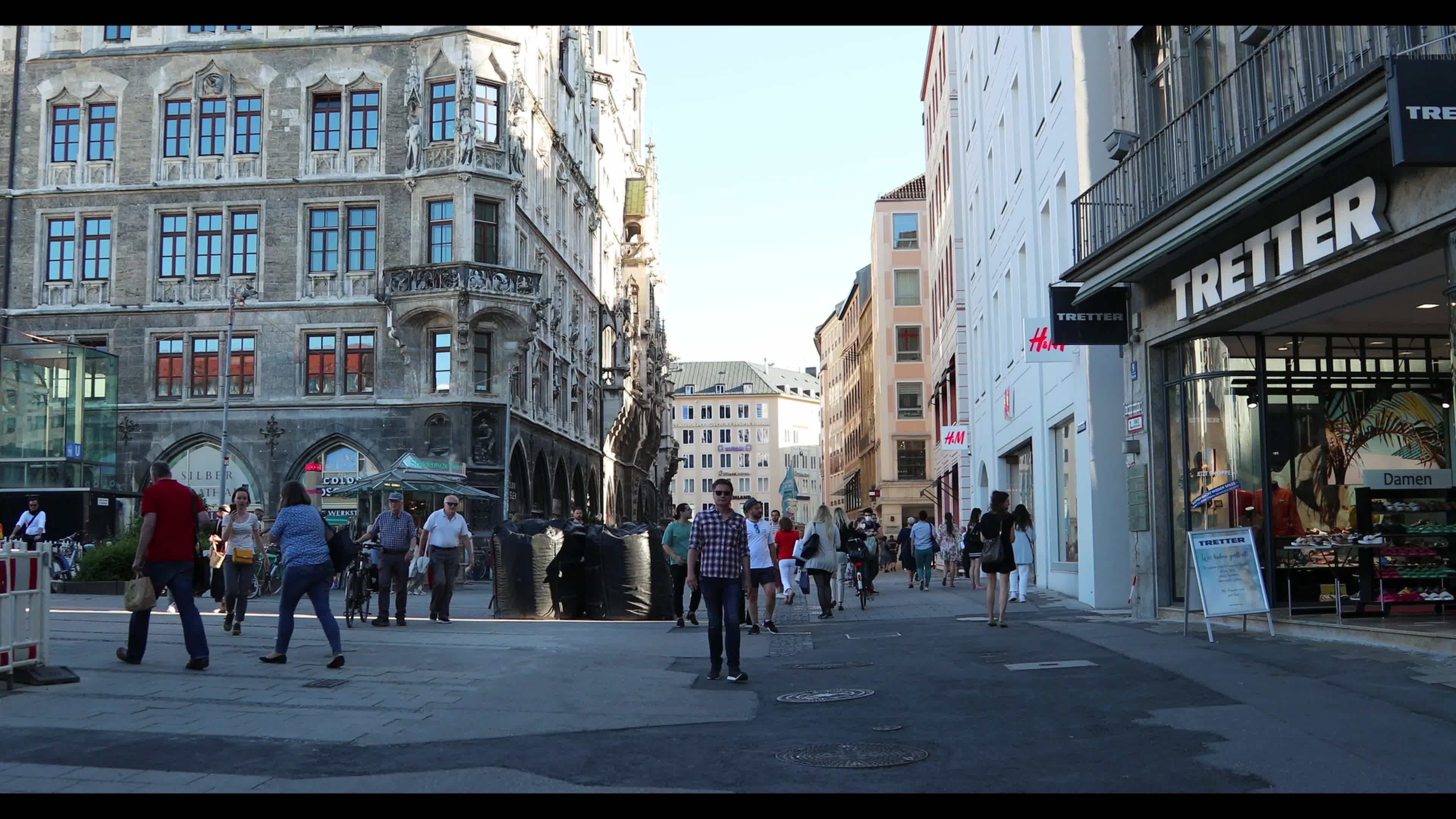 Falling Covid-19 infections and Euro 2020 atmosphere in Munich