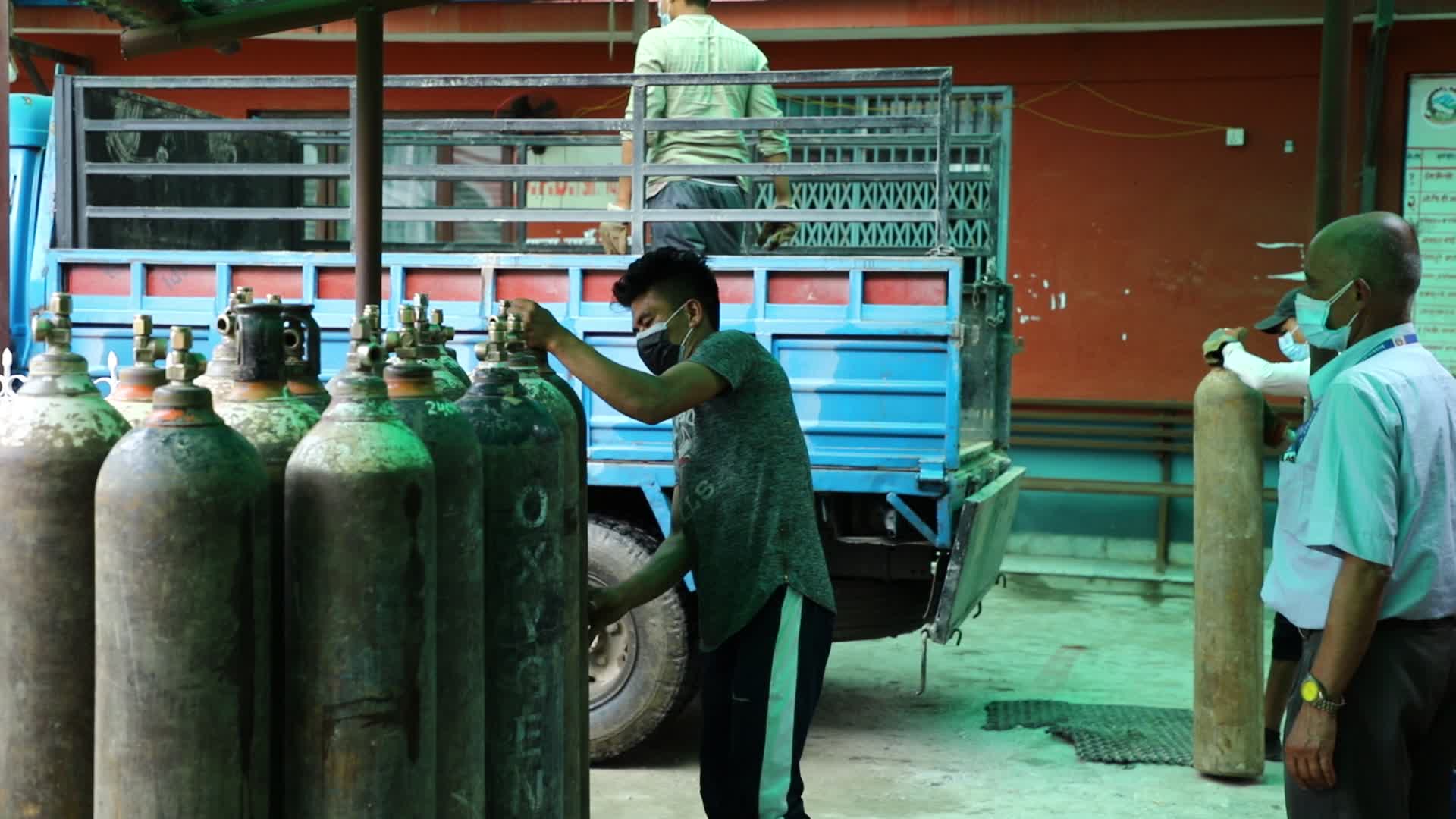Daily life in Hospitals amid Covid lockdown in Nepal