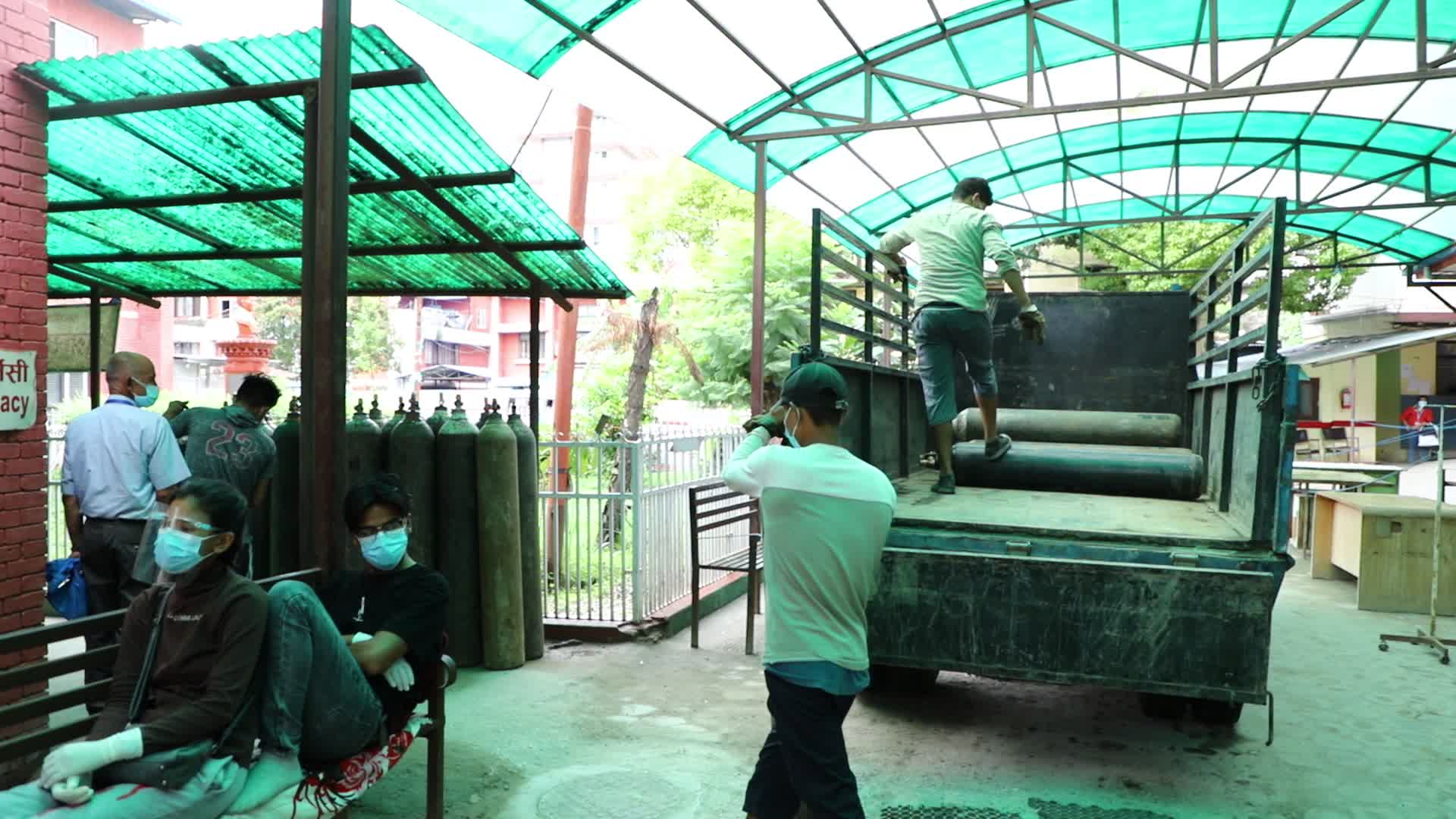 Daily life in Hospitals amid Covid lockdown in Nepal