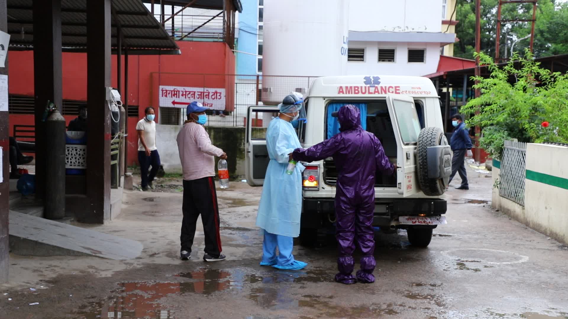 Daily life in Hospitals amid Covid lockdown in Nepal