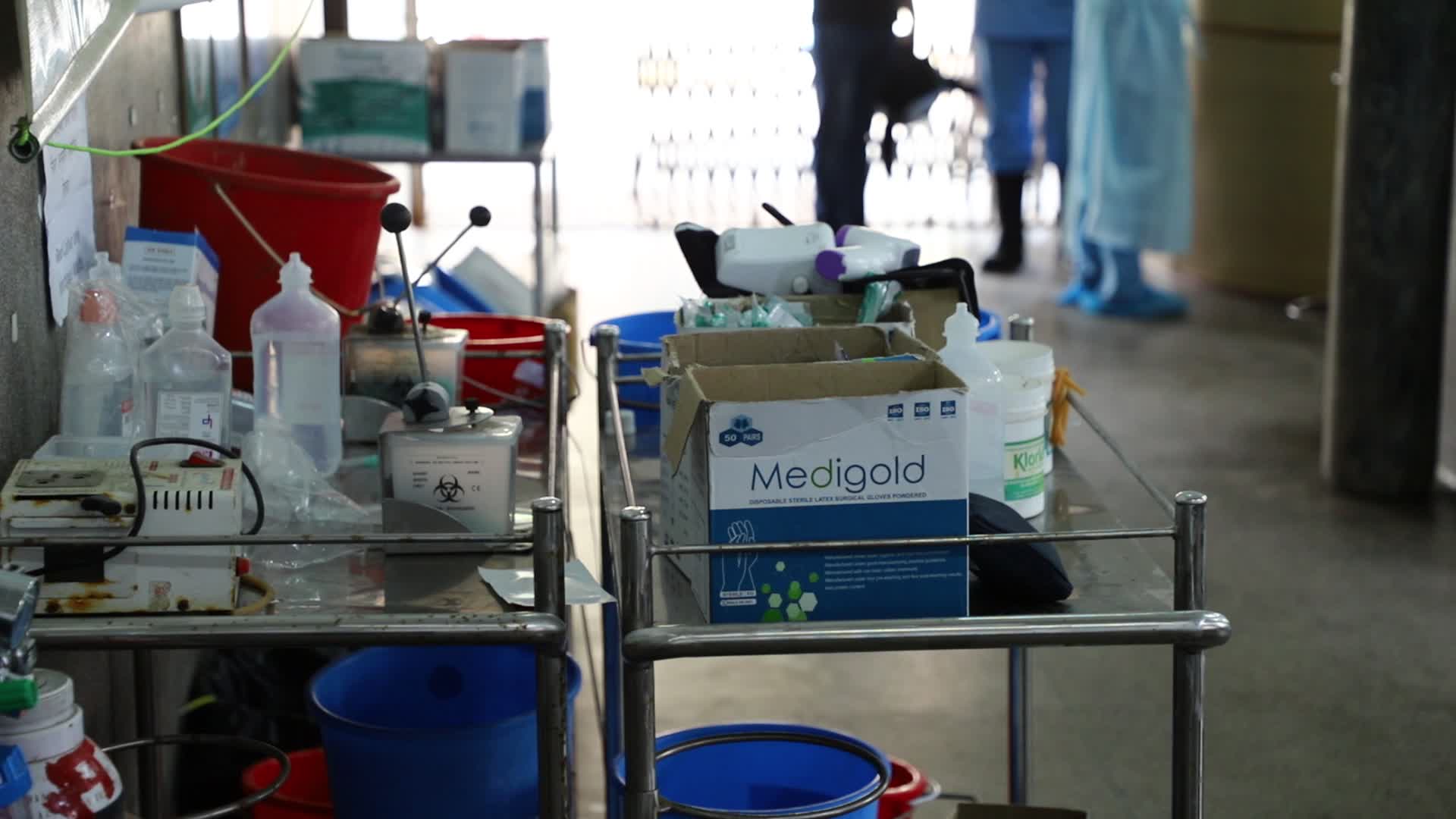Daily life in Hospitals amid Covid lockdown in Nepal