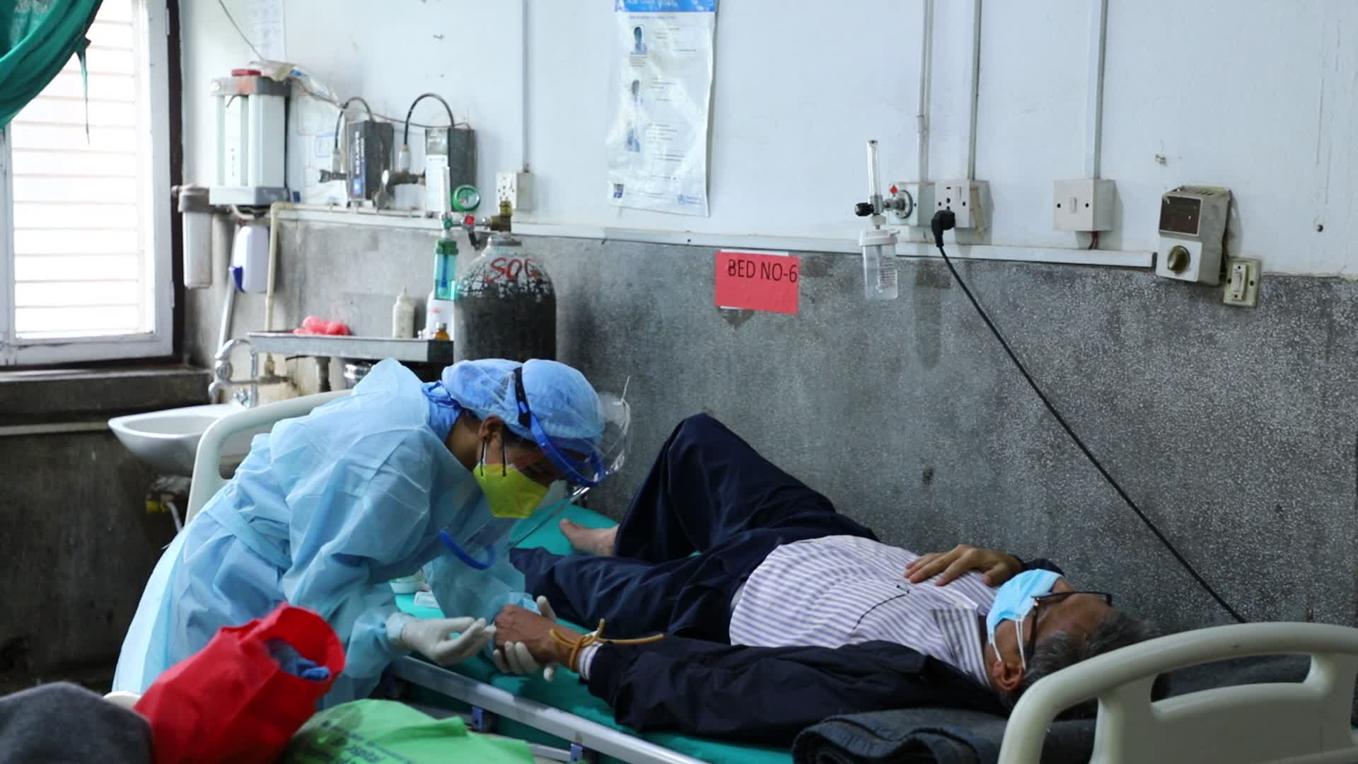 Daily life in Hospitals amid Covid lockdown in Nepal