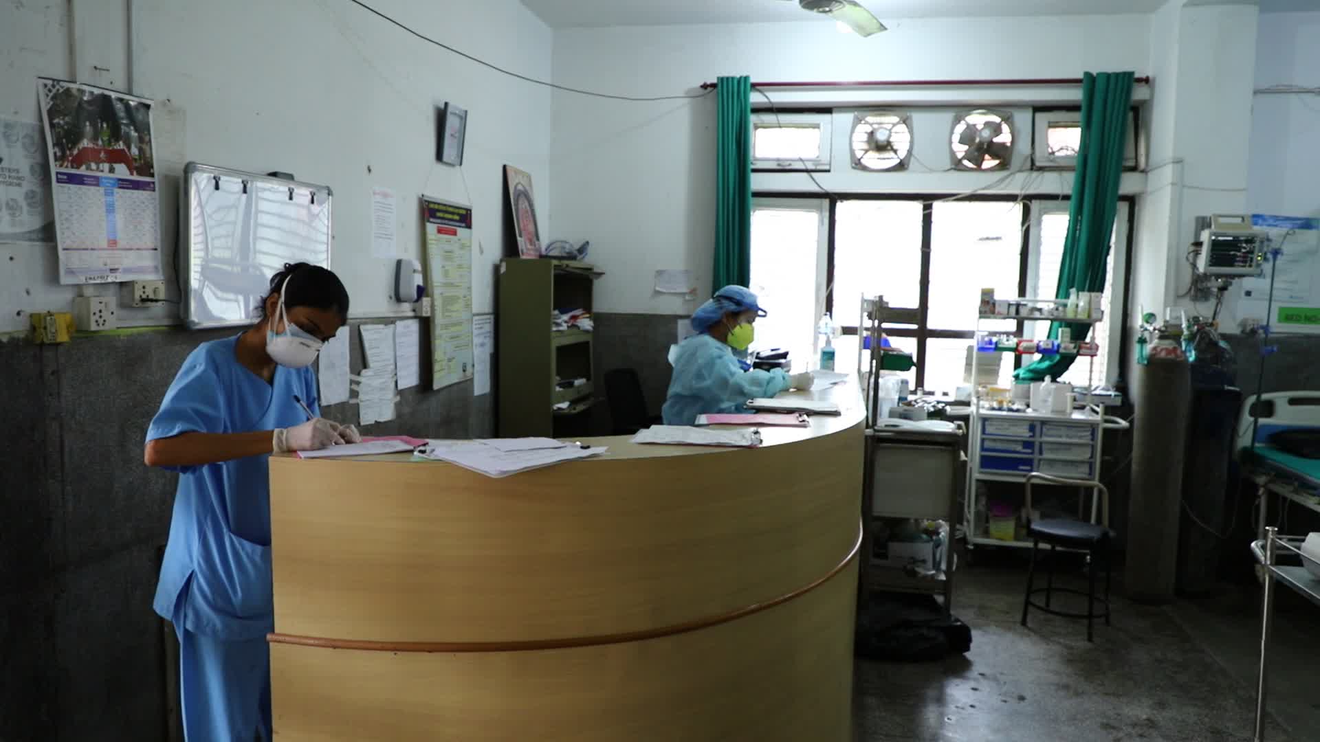 Daily life in Hospitals amid Covid lockdown in Nepal