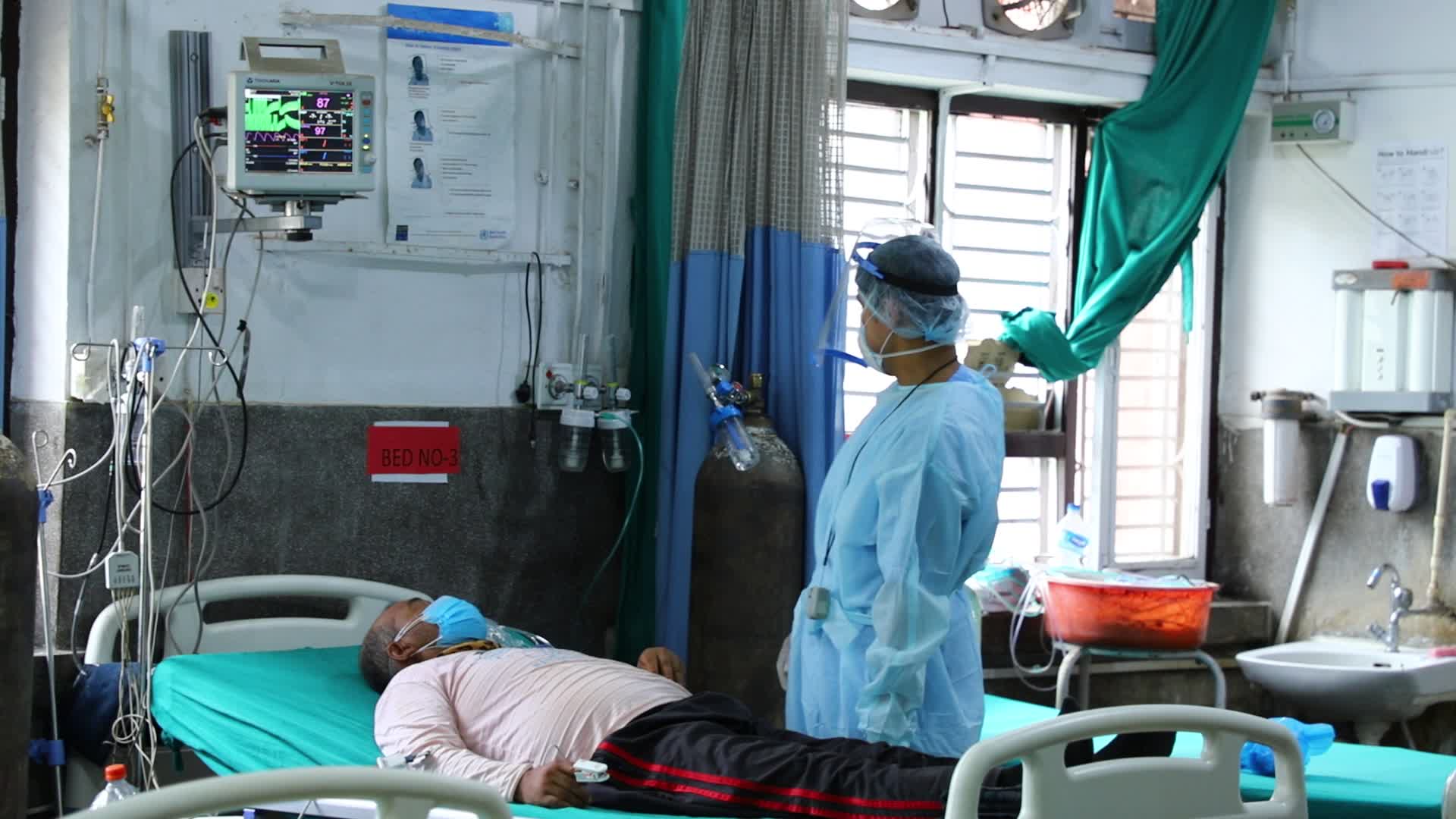 Daily life in Hospitals amid Covid lockdown in Nepal