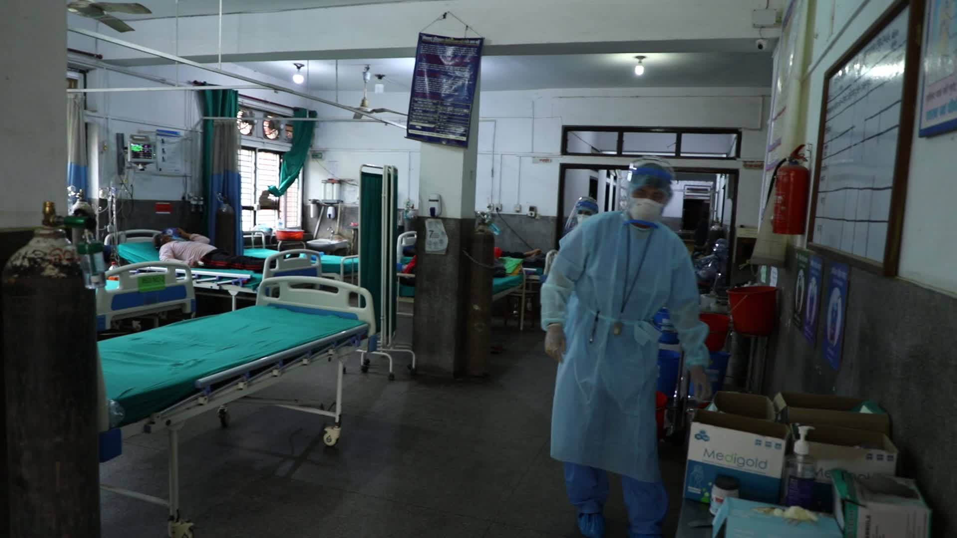 Daily life in Hospitals amid Covid lockdown in Nepal