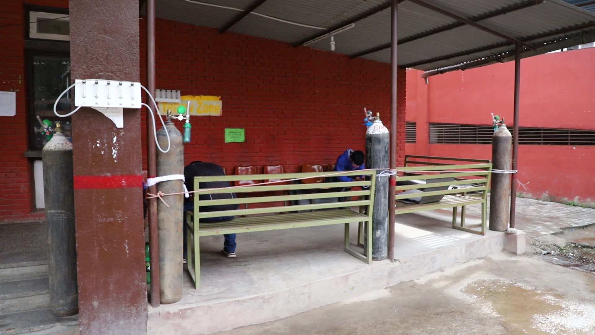 Daily life in Hospitals amid Covid lockdown in Nepal
