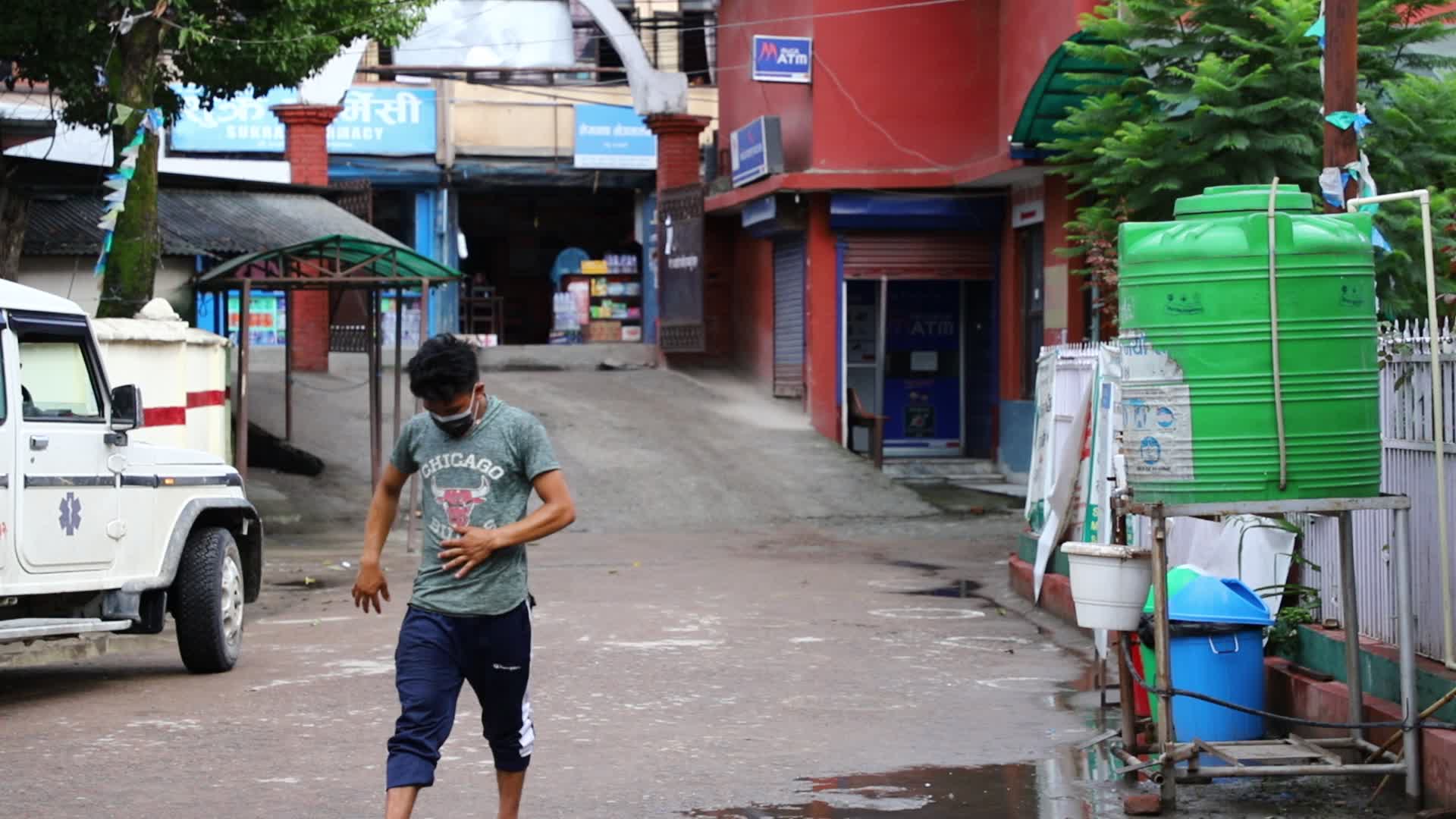 Daily life in Hospitals amid Covid lockdown in Nepal