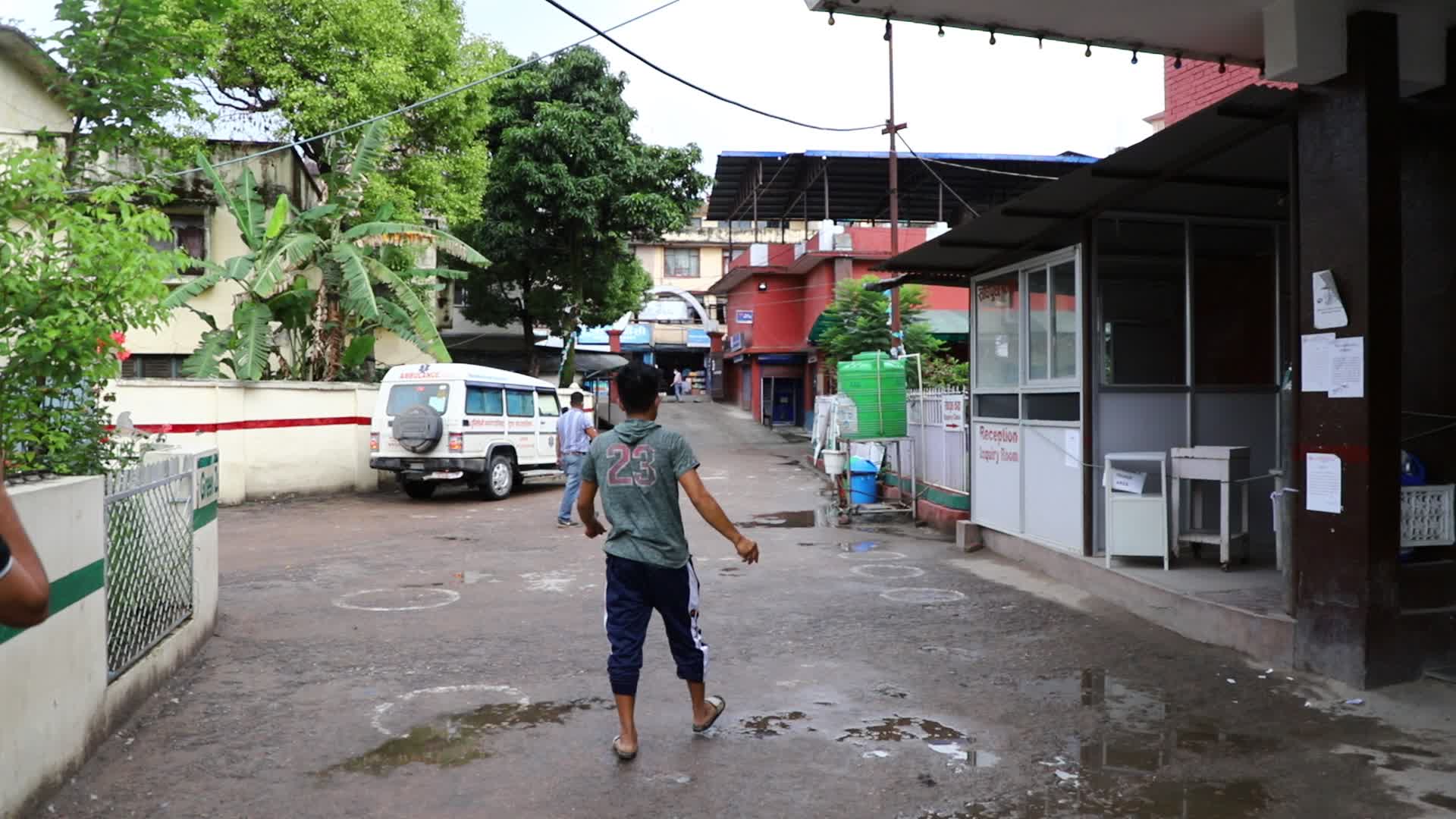 Daily life in Hospitals amid Covid lockdown in Nepal