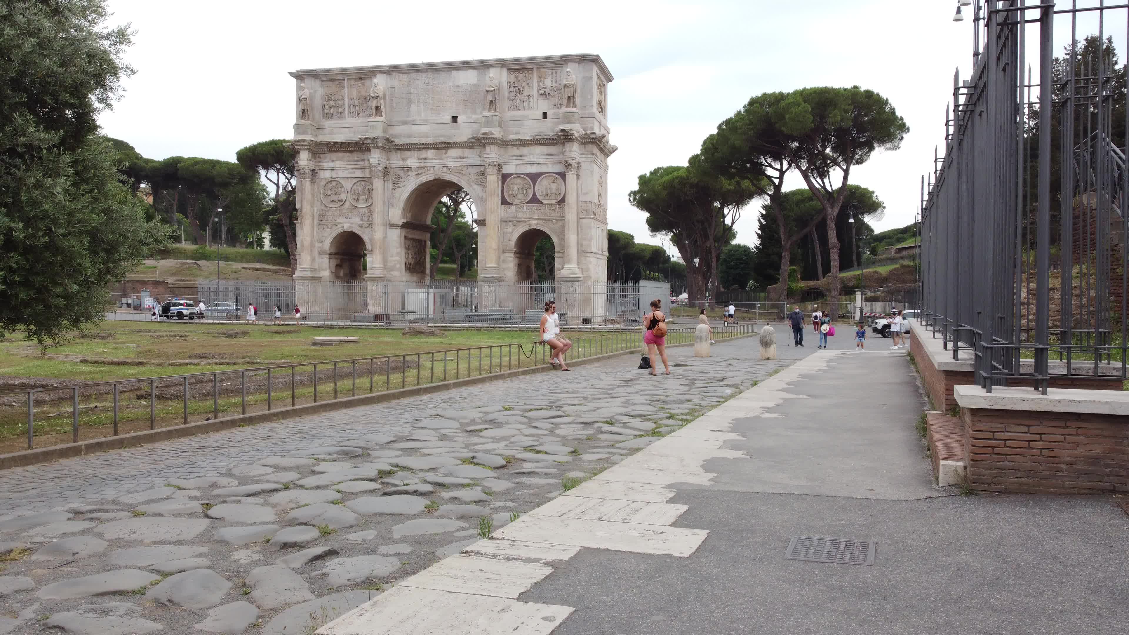Tourism slowly restarting in Rome