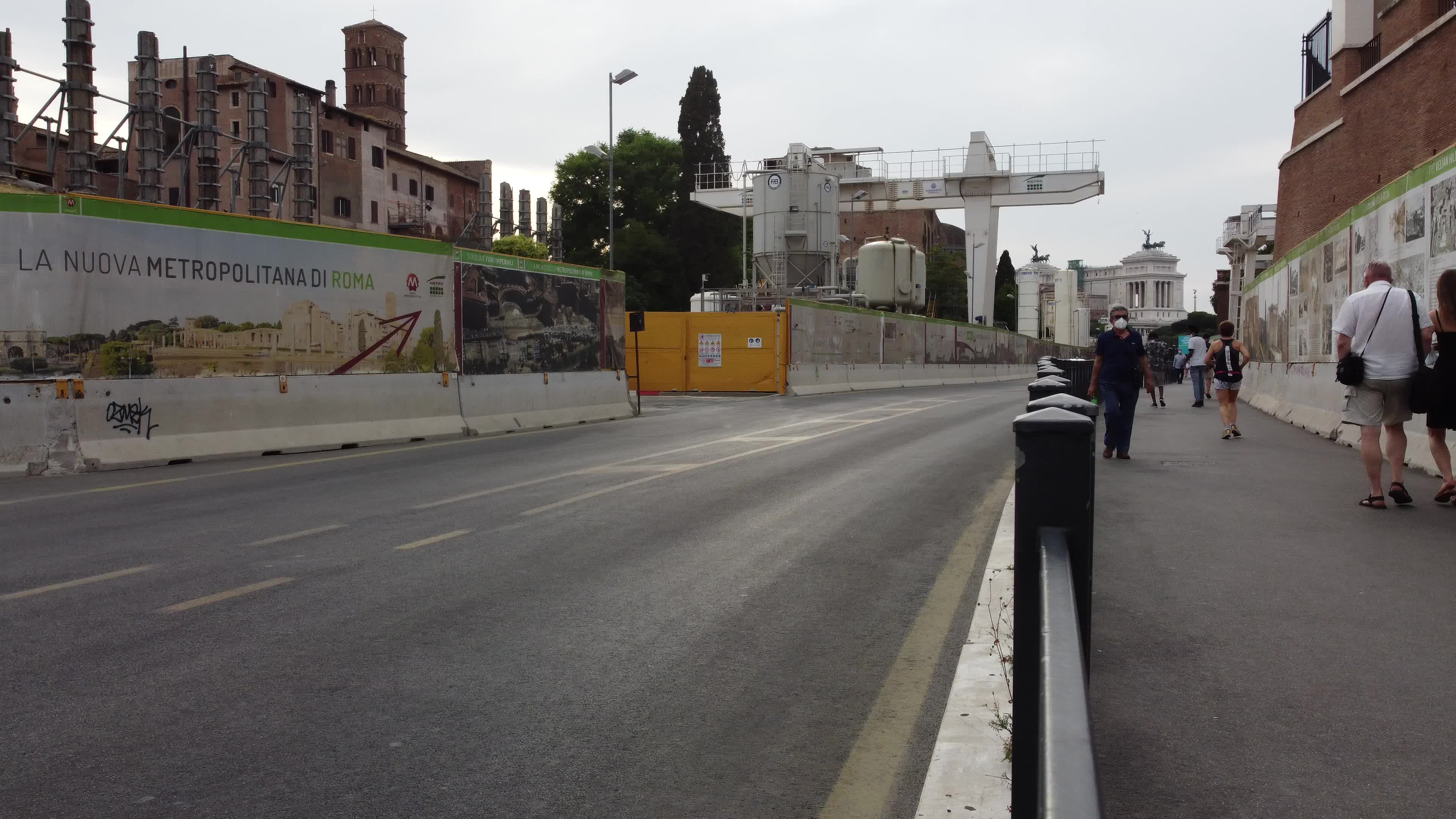 Tourism slowly restarting in Rome
