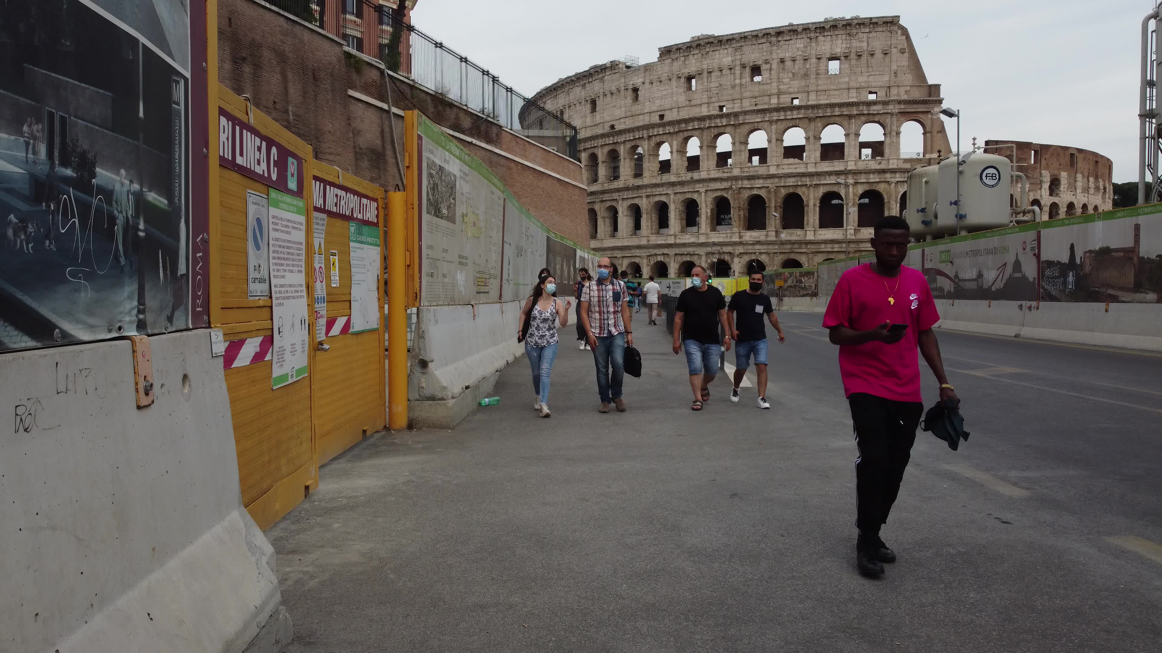 Tourism slowly restarting in Rome