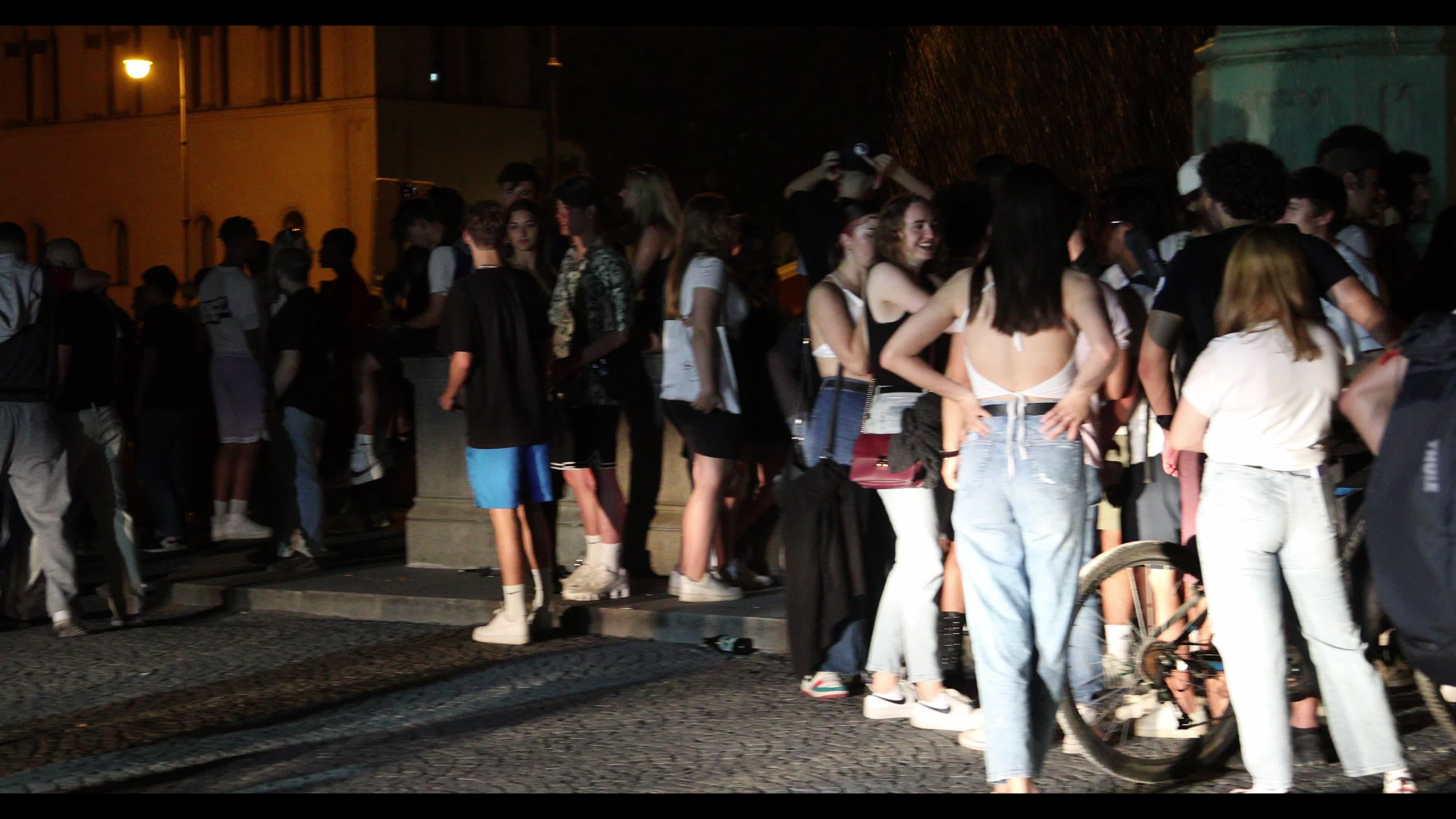 People back to normality amid the Covid-19 pandemic in Munich, Germany