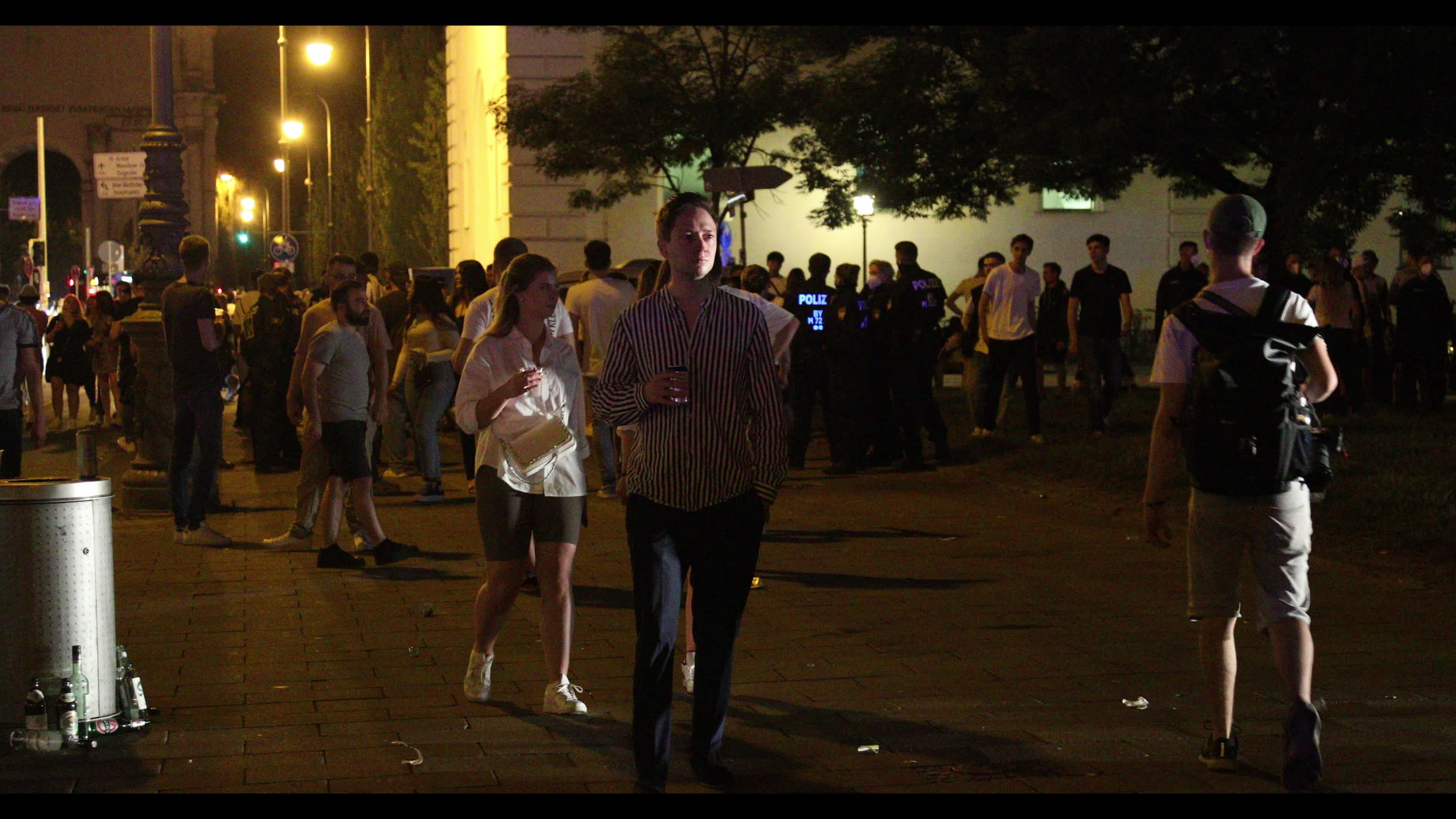 People back to normality amid the Covid-19 pandemic in Munich, Germany
