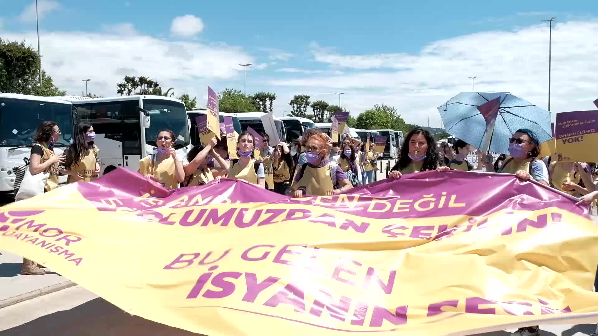 Protest Against Turkey's Withdrawal From Istanbul Convention