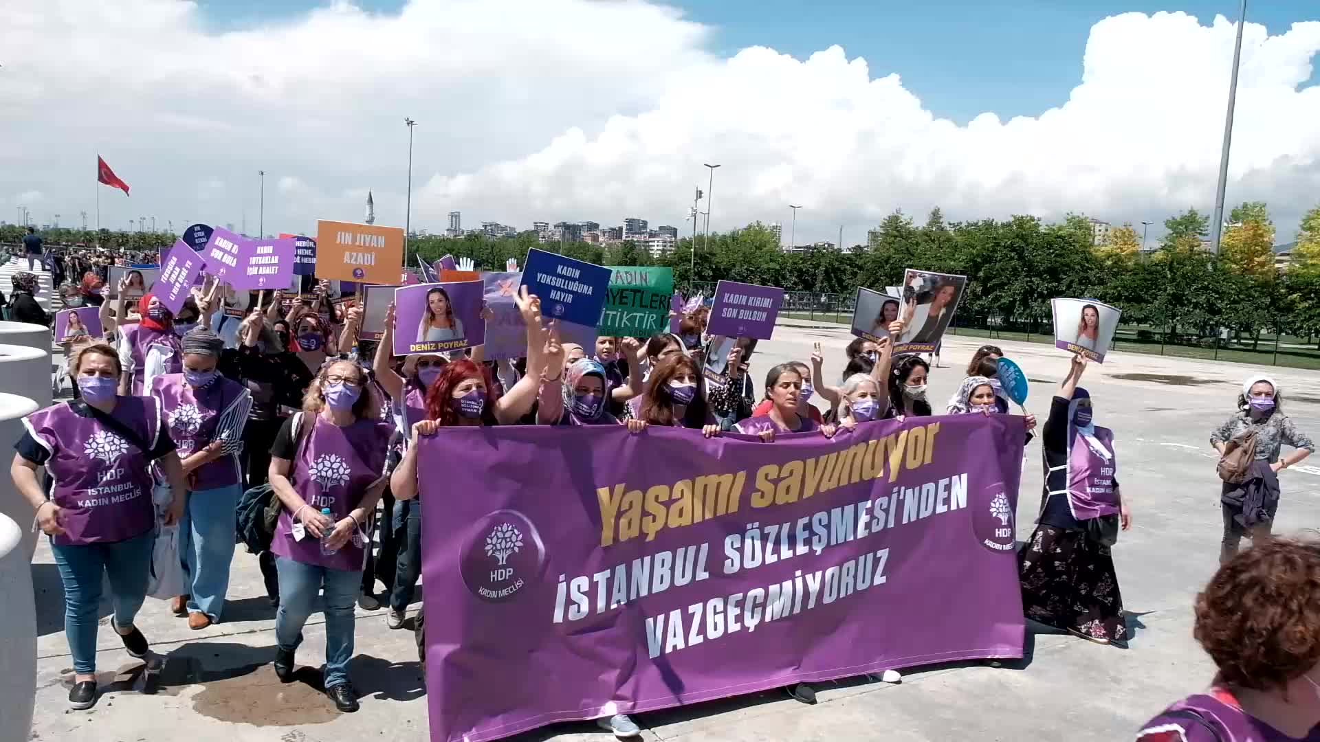 Protest Against Turkey's Withdrawal From Istanbul Convention