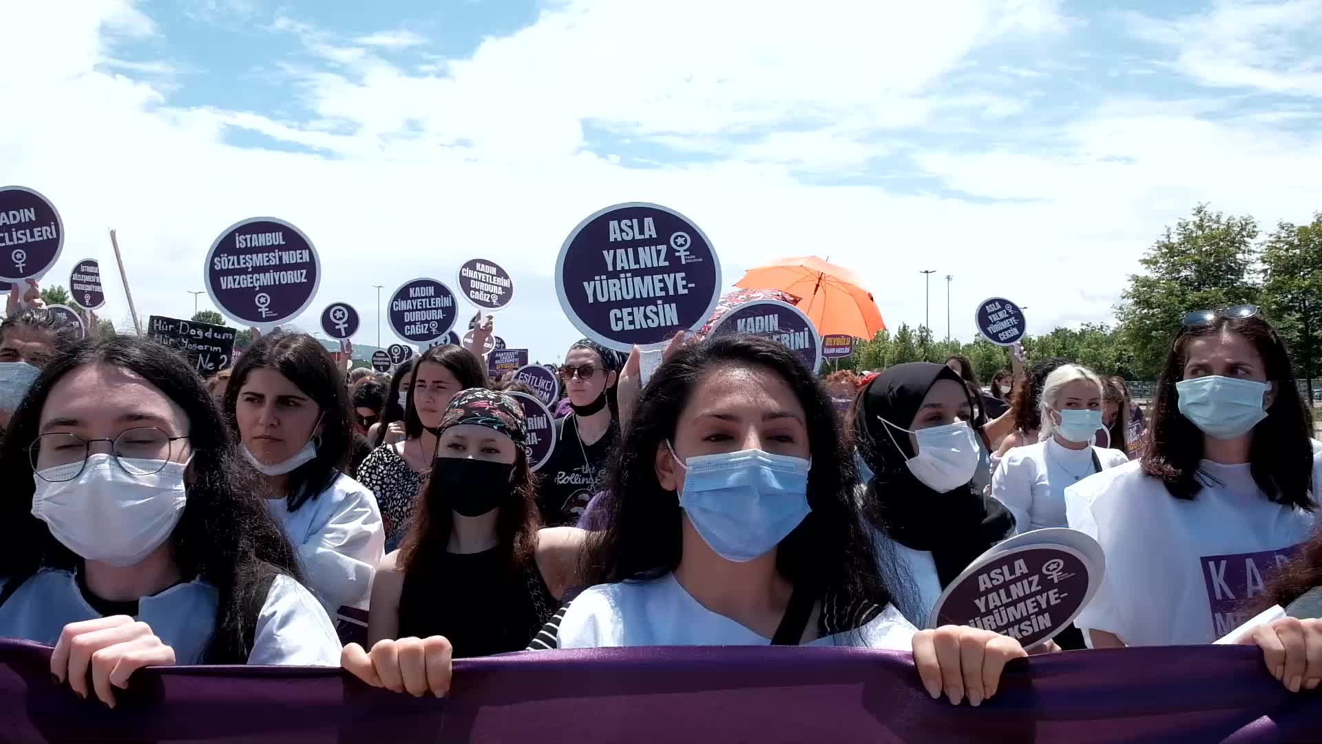Protest Against Turkey's Withdrawal From Istanbul Convention